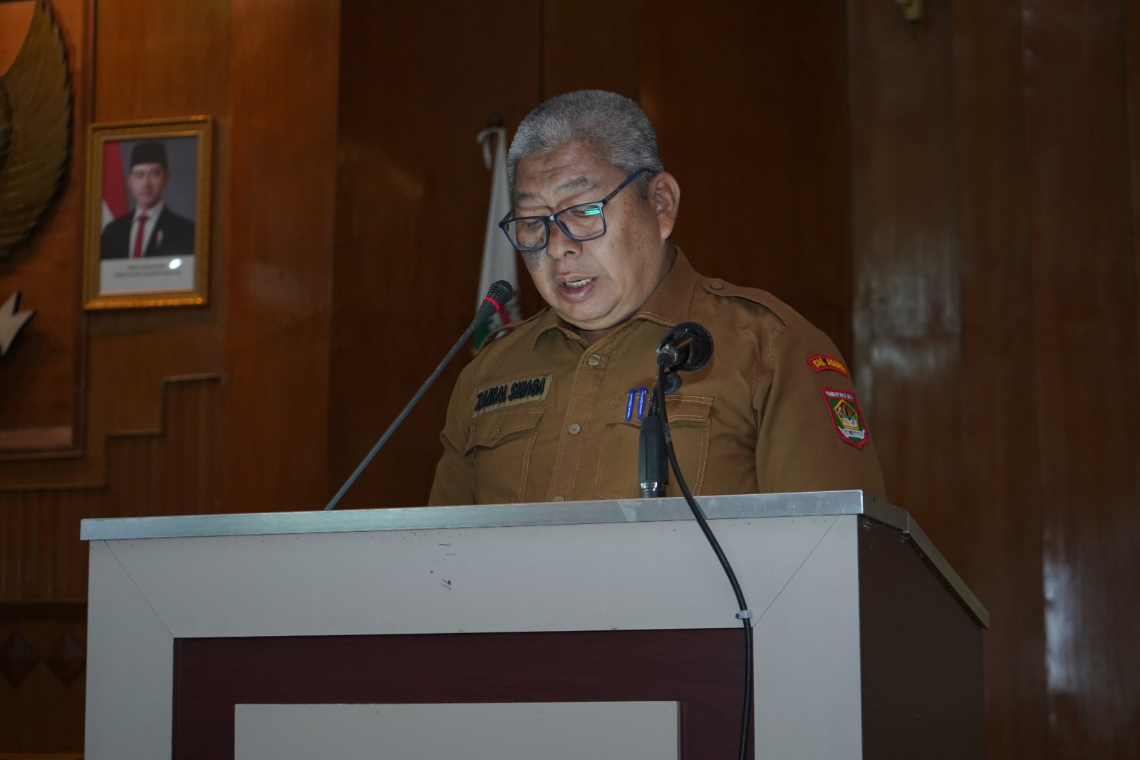 DPRD Kabupaten Asahan Gelar Paripurna Penetapan Usulan Pemberhentian Bupati dan Wakil Bupati Asahan
