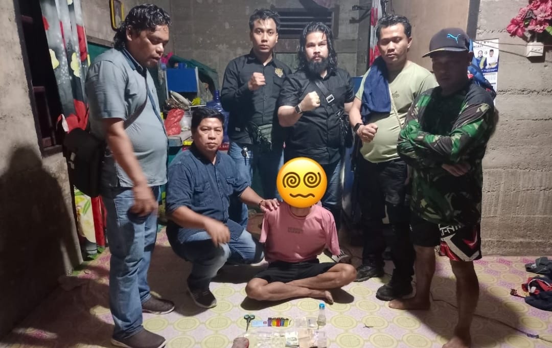 Unit Intel Kodim 0302/Inhu Tangkap Pengedar Sabu