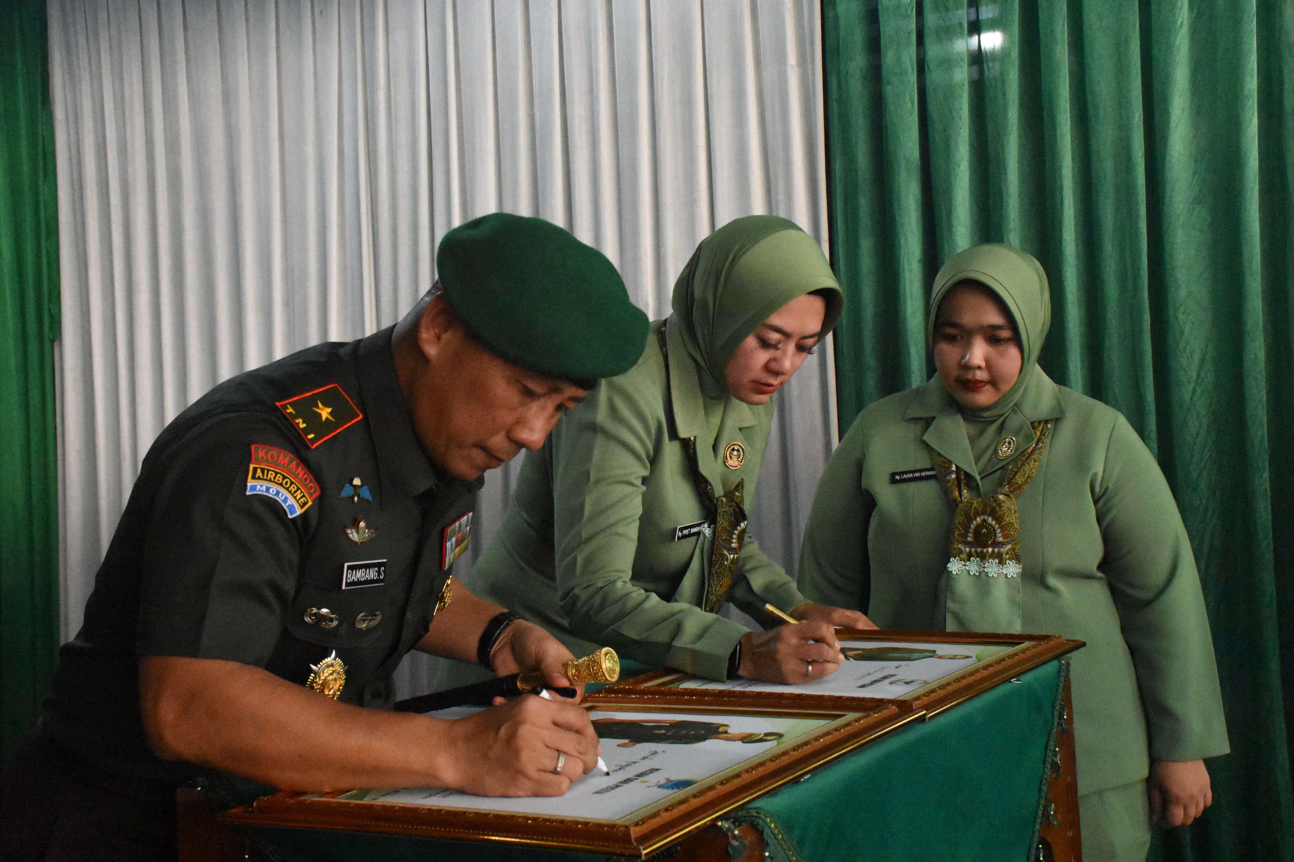 Kunjungan Kerja Danrem 072/Pamungkas ke Makodim 0731/Kulon Progo