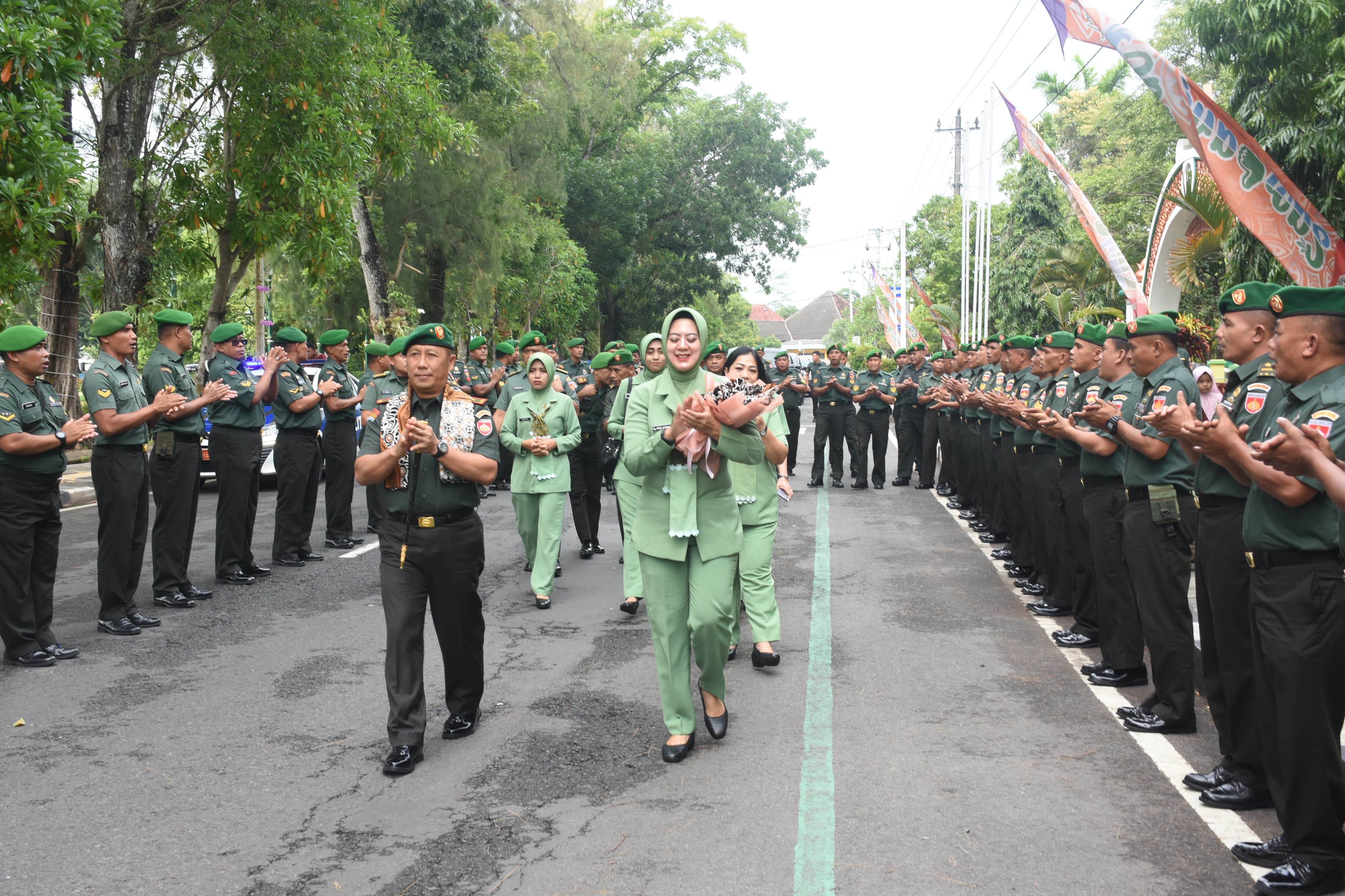 Kunjungan Kerja Danrem 072/Pamungkas ke Makodim 0731/Kulon Progo