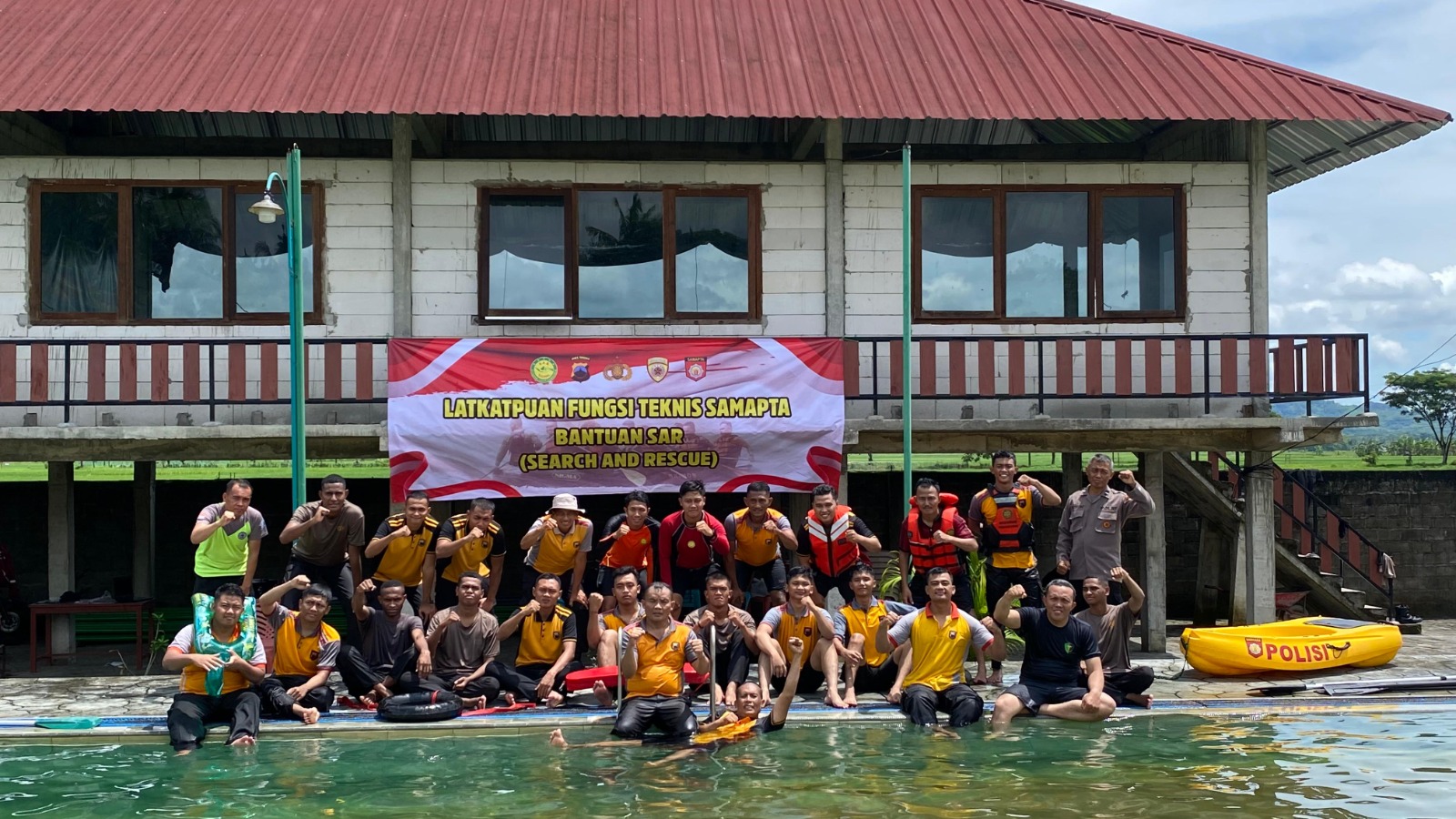 Mapolres Purworejo Adakan Pelatihan Search And Rescue ( Sar )