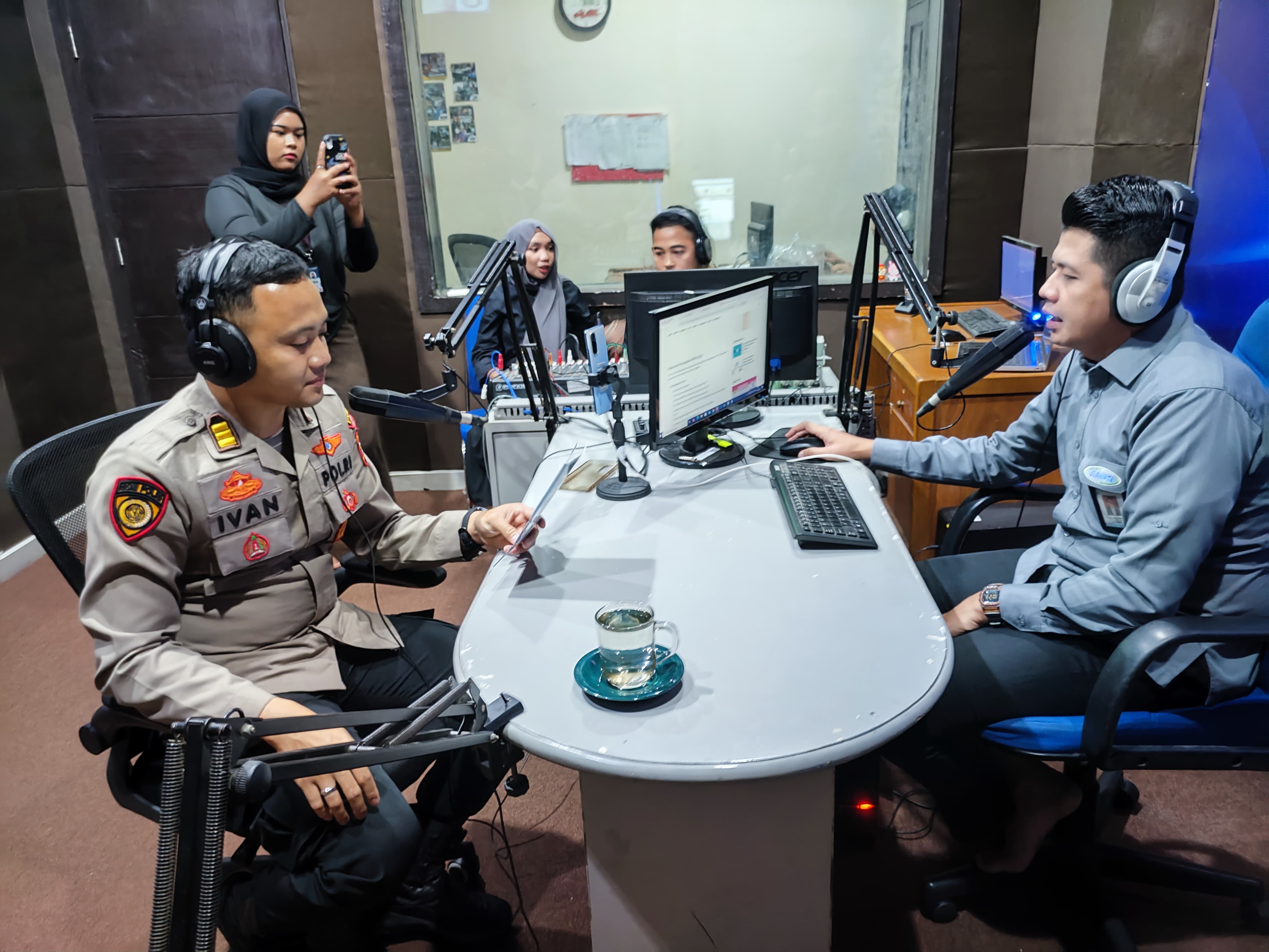Biro SDM Polda Sumsel Menggelar Kegiatan Talk Show Sekolah Inspektur Polisi Sumber Sarjana