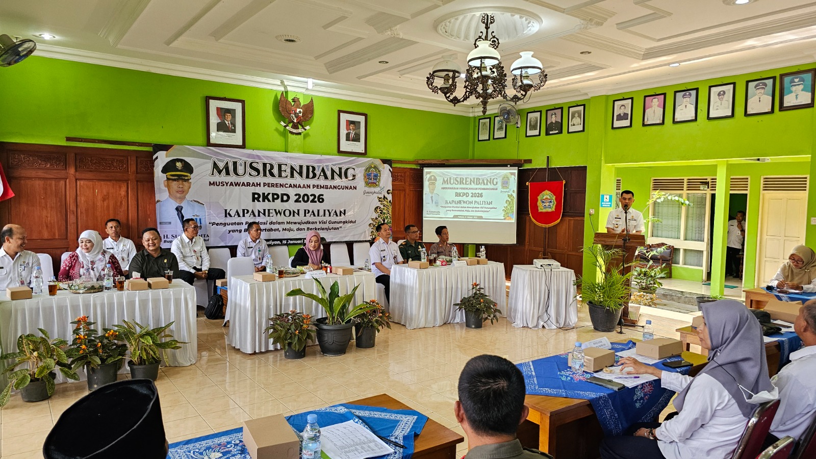 Gunungkidul mulai melaksanakan Musyawarah Perencanaan Pembangunan Musrenbang RKPD 2026,