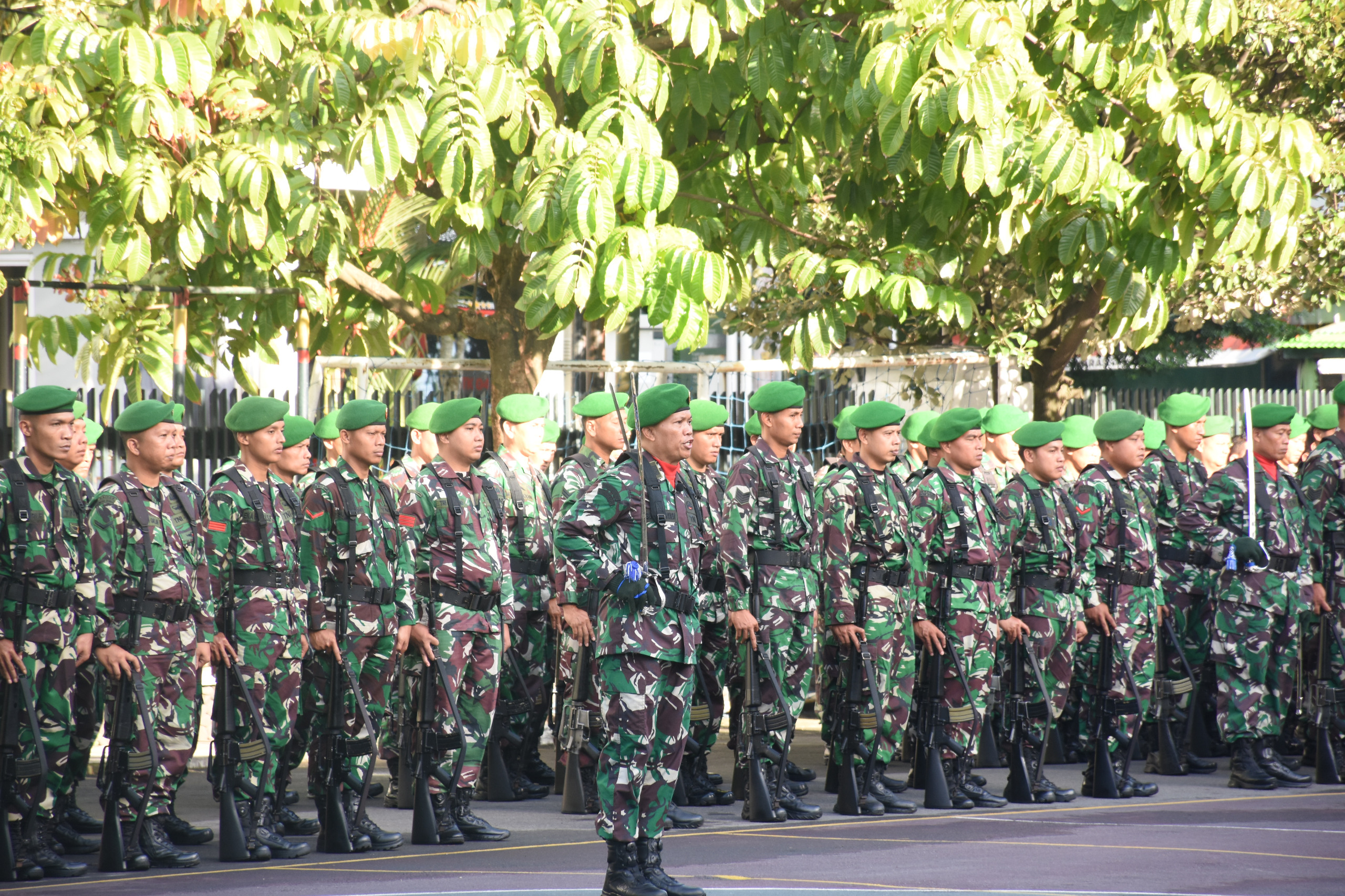 Kasrem 072/Pamungkas Pimpin Upacara 17-an Bulan Januari, Bacakan Amanat Panglima TNI