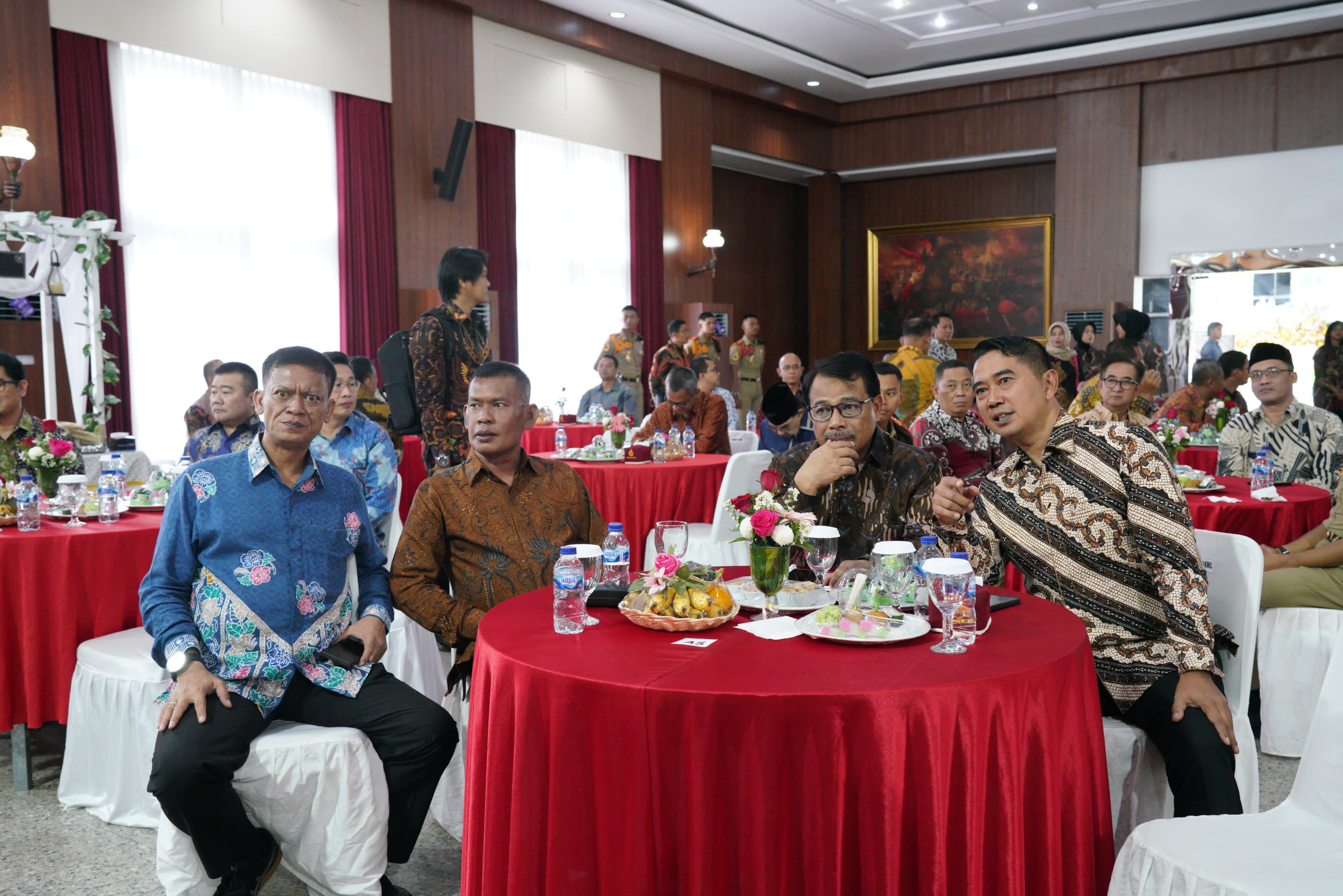 Kasrem 072/Pamungkas Hadiri Lepas Sambut Gubernur Akademi Militer