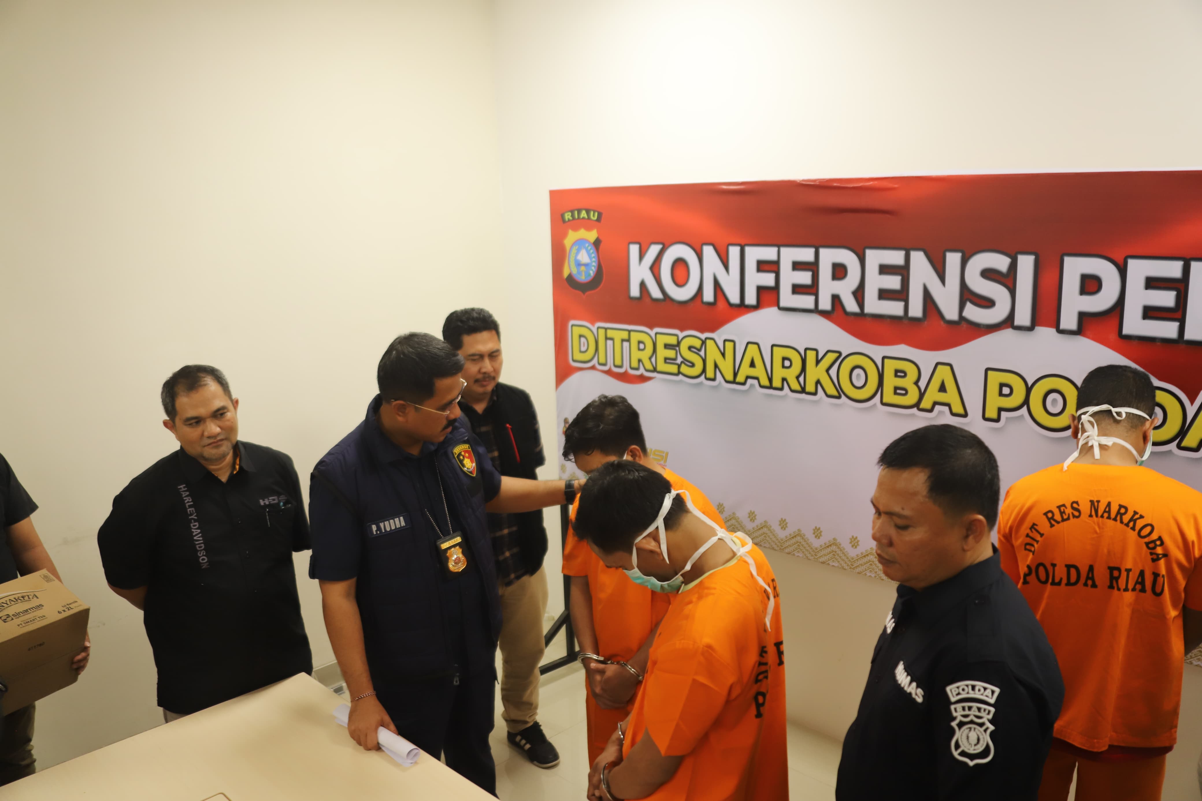 Bandar Narkotika Asal Dumai Diringkus Tim Ops Subdit 3 Ditresnarkoba Polda Riau