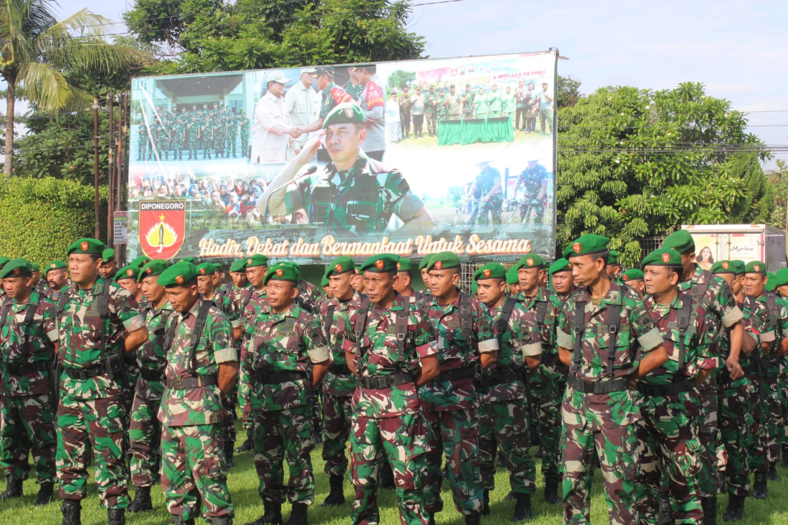 Letkol Inf Muhidin Pimpin Apel Siaga Bencana di Makodim 0729/Bantul