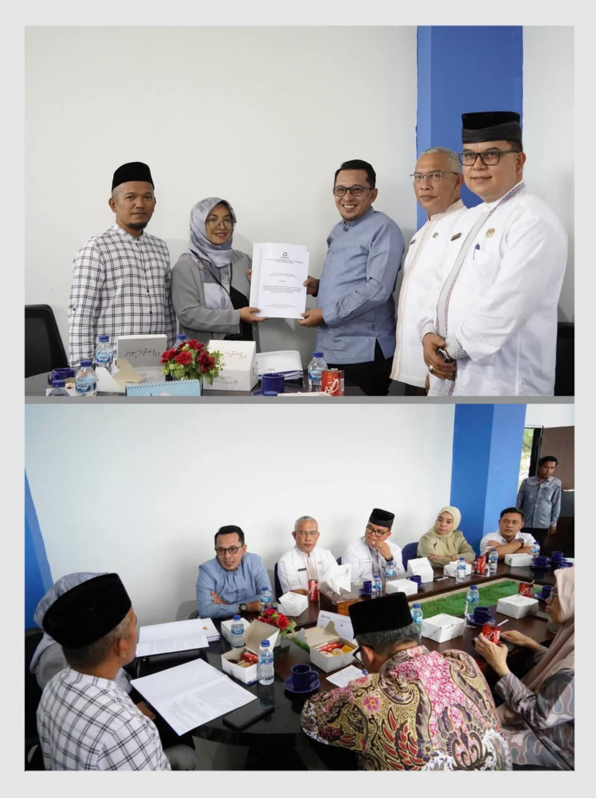 Bupati Tanah Datar Eka Putra Dan Bupati Agam Andri Warman Sepakat Untuk Menutup Pendakian KeGunung Marapi