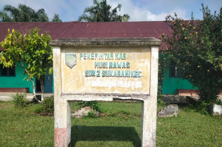 Sungguh Memperhatinkan Keadaan Sekolah di SDN 2 Desa Sukarame Jaya Musirawas