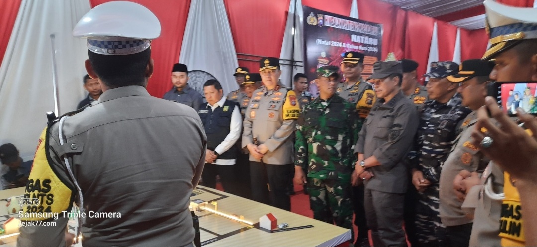 Malam Pergantian Tahun, Kapolda Riau Bersama Forkopimda Cek Kesiapan Pos PAM Nataru