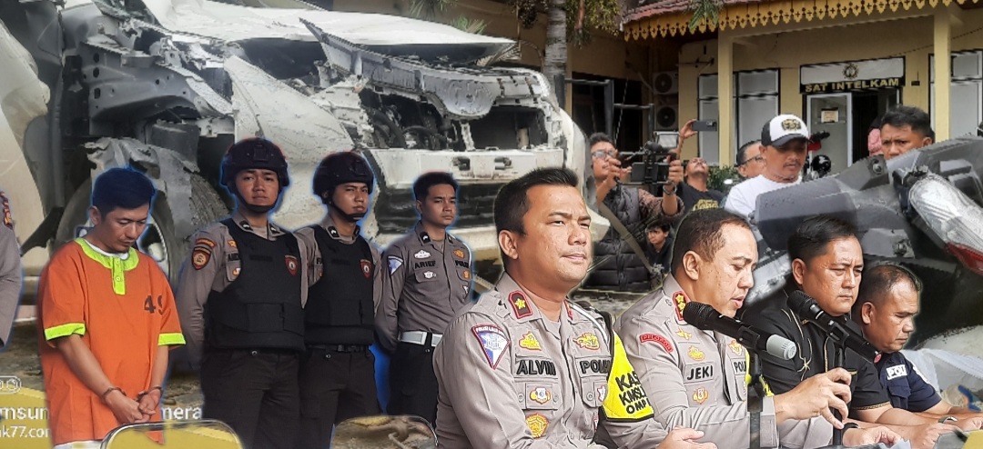 Polresta Pekanbaru Menggelar Press Conference Terkait Tabrak Maut Mengakibatkan 3 Korban Tewas
