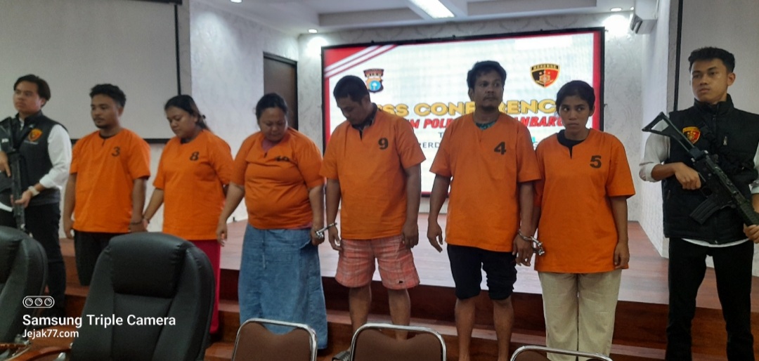 Polresta Pekanbaru Amankan 6 Pelaku Sindikat TPPO