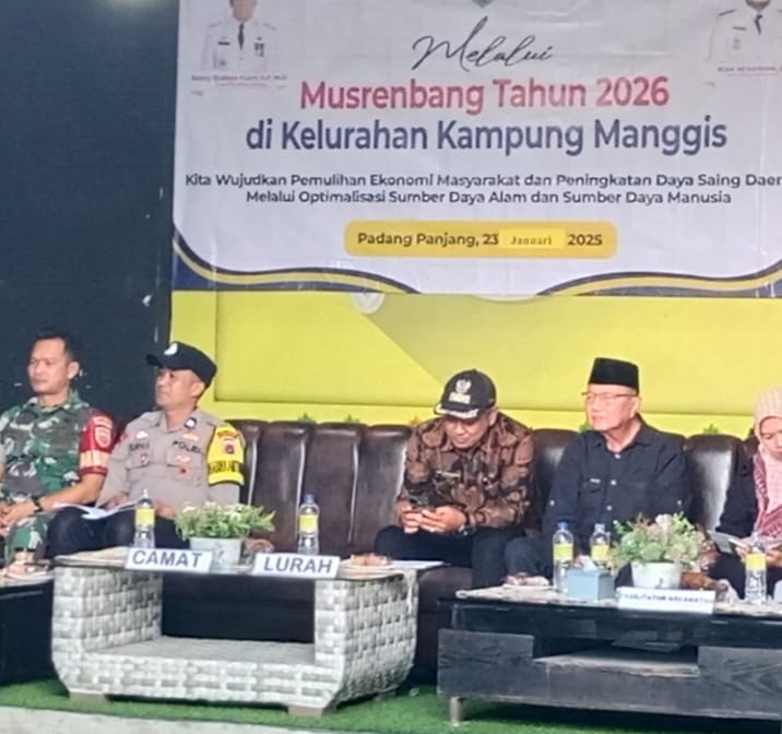 Musrembang Kelurahan Kampung Manggis, Kepala Puskesmas Kebun Sikolos Suarakan Sarana dan Prasarana Pos Yandu