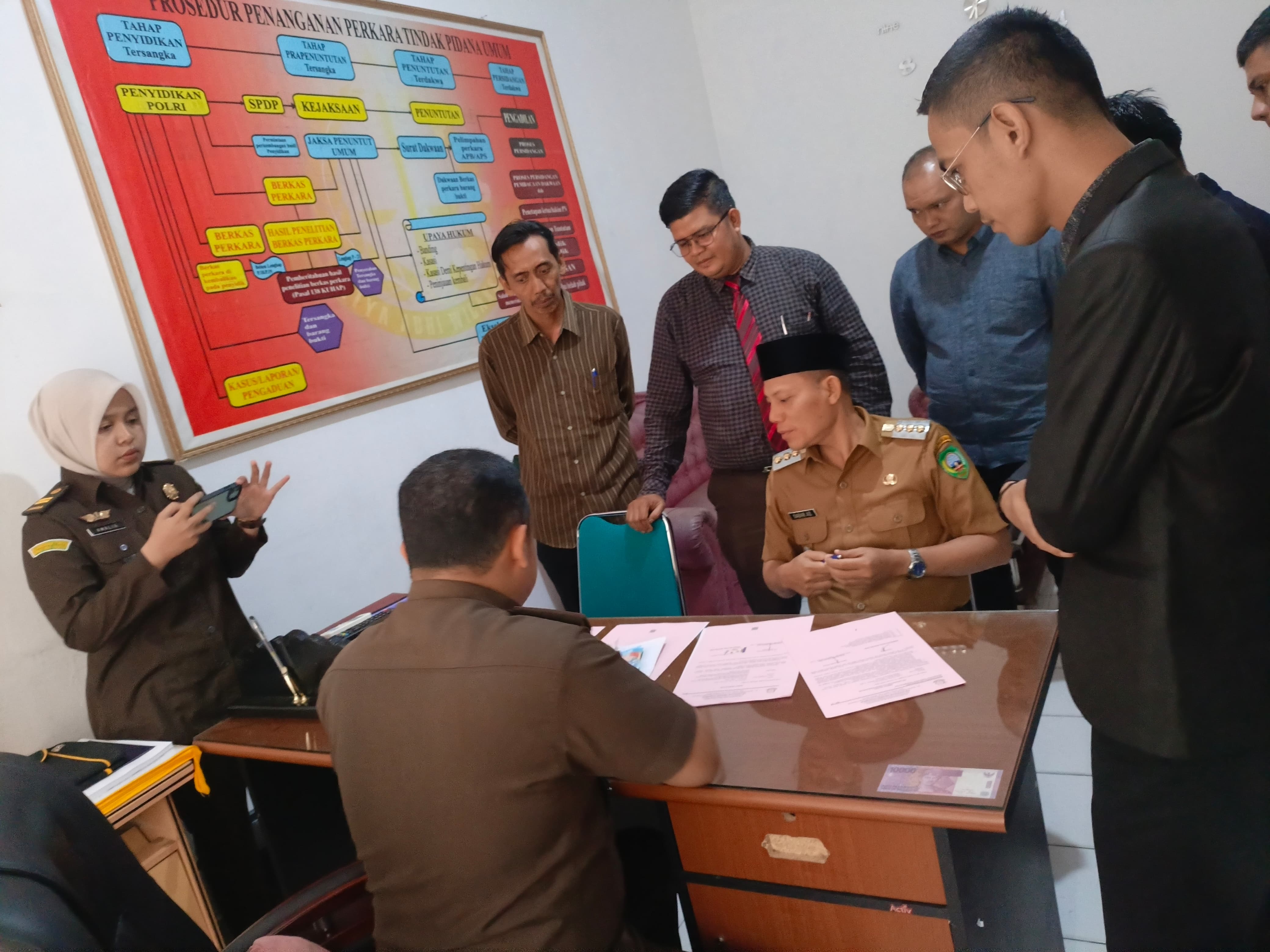 PELAKSANAAN PUTUSAN PIDANA (EKSEKUSI) PERKARA TINDAK PIDANA PILKADA AN. SABAR AS