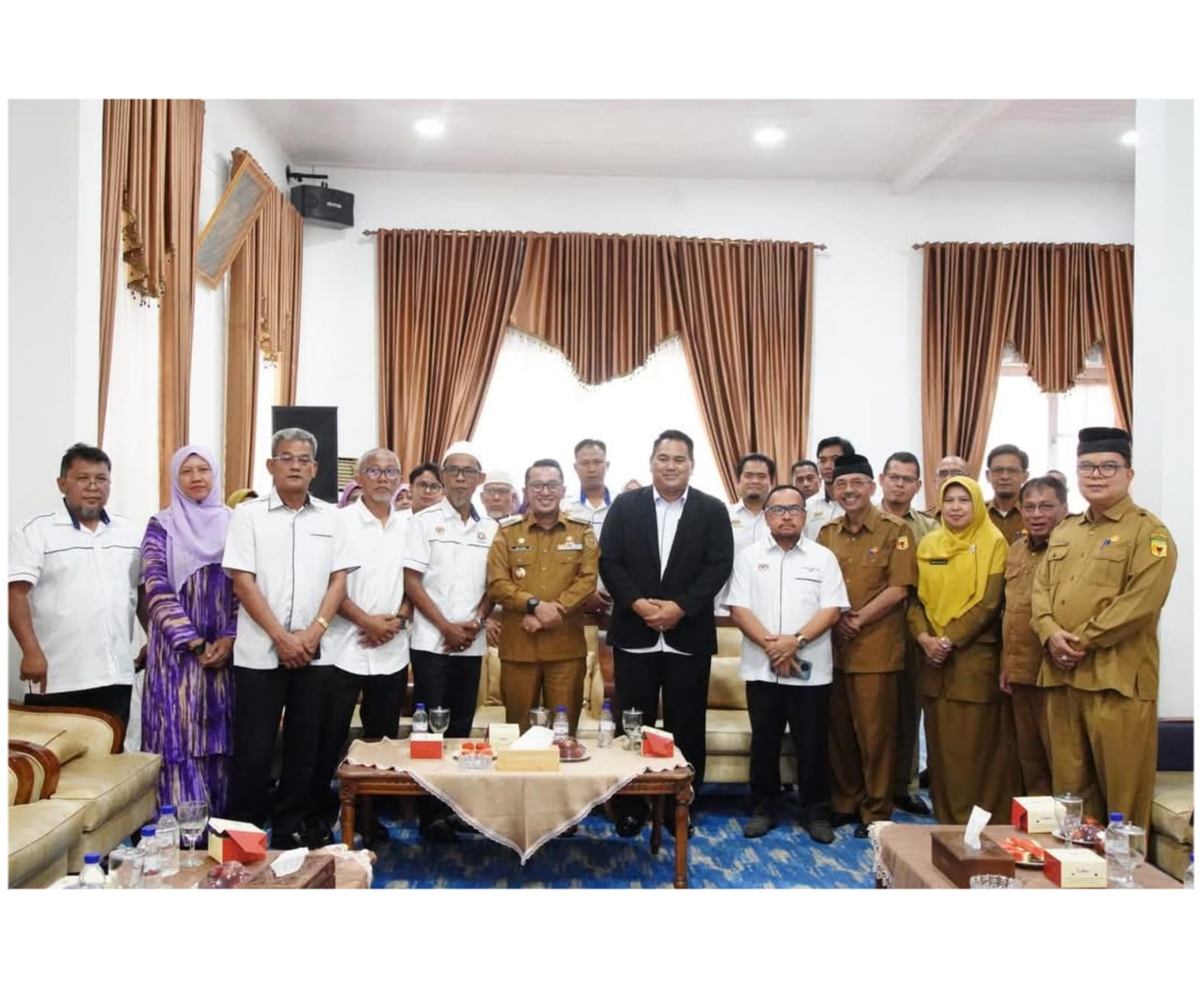 Bupati Eka Putra Menyambut Baik Kedatangan Rombongan Kementerian Pendidikan Johor Malaysia Di Indo Jolito