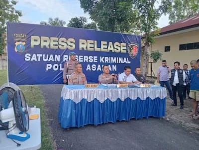 Satreskrim Polres Asahan Berhasil Tangkap Sejumlah Pelaku Tindak Kejahatan