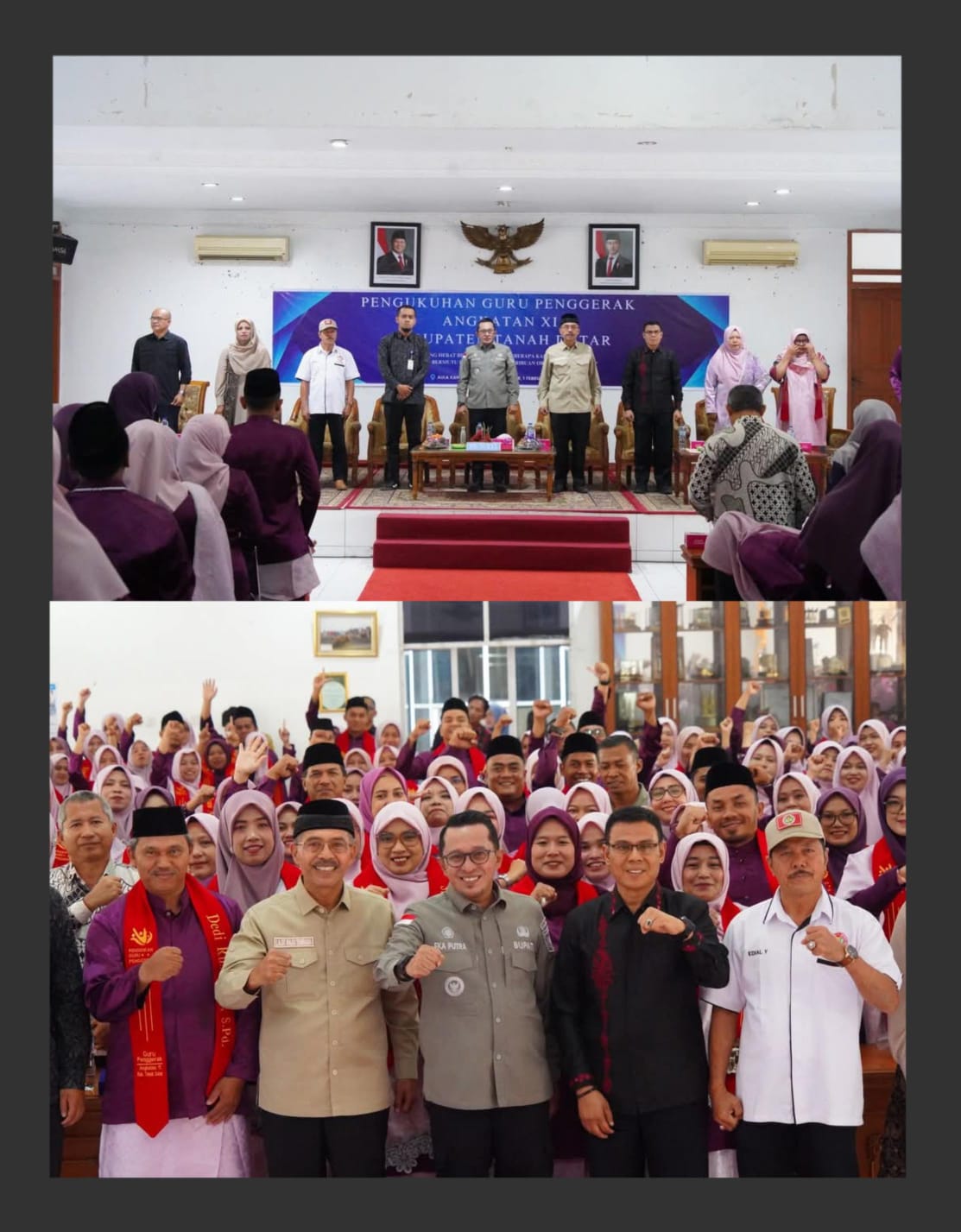 Bupati Eka Putra Kukuhkan Guru Penggerak Angkatan XI