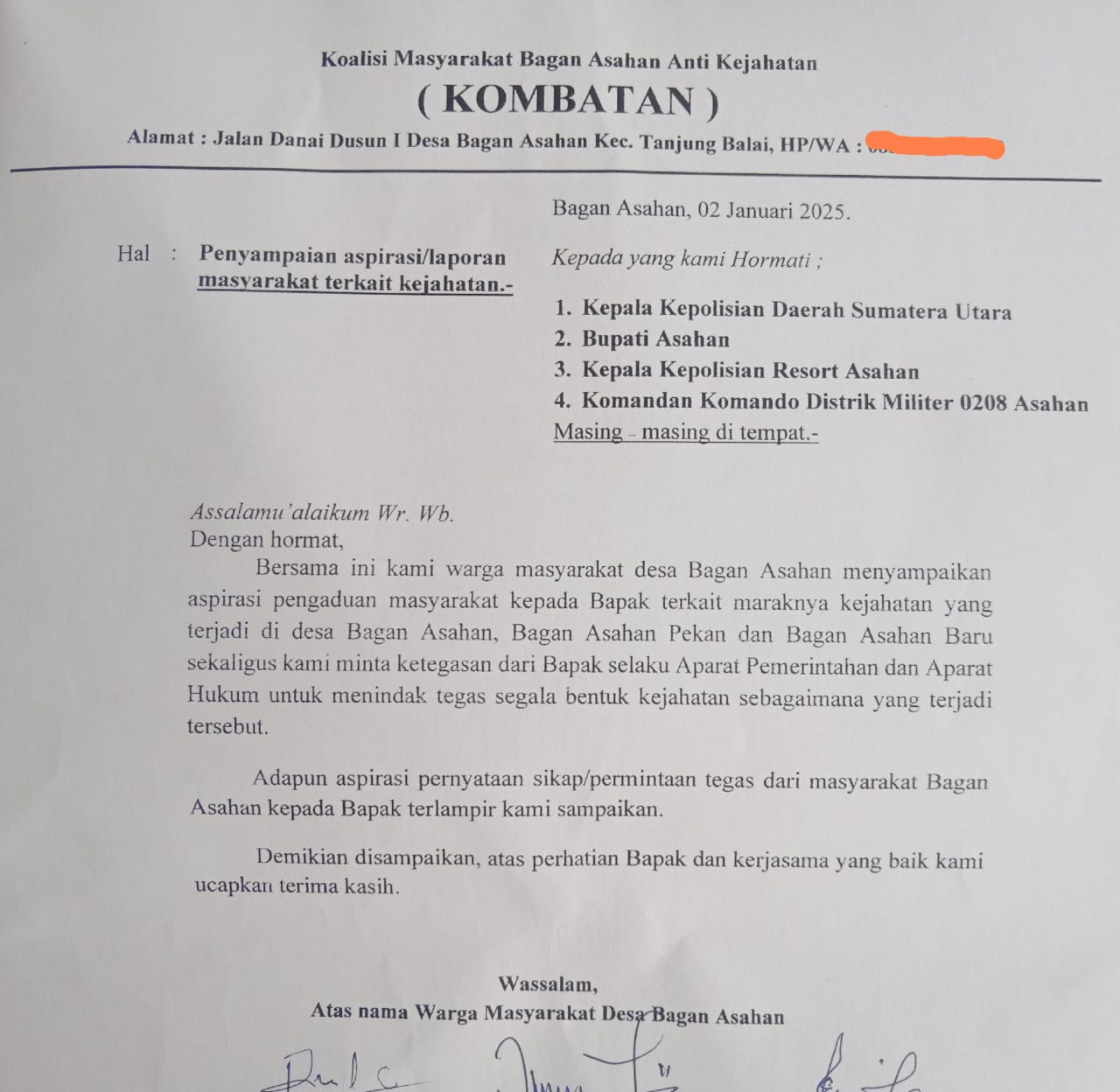 Narkoba Semakin Marak Di Bagan Asahan, Warga Desak Kapoldasu, Bupati Beserta Forkopimda Turun Memberantas