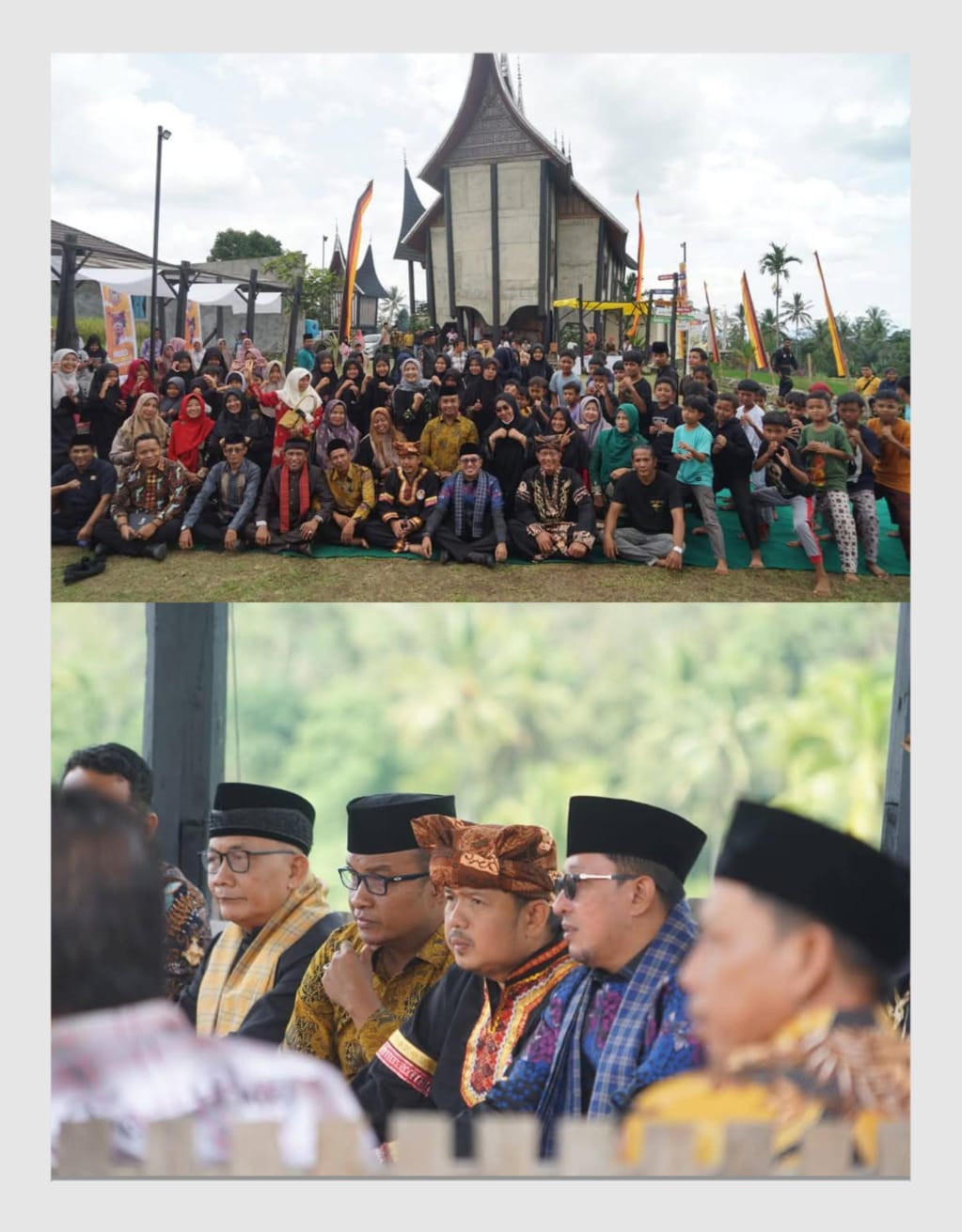 Hadiri Prosesi Maanta Syarat ka Guru, Bupati Eka Putra Sampaikan Apresiasi