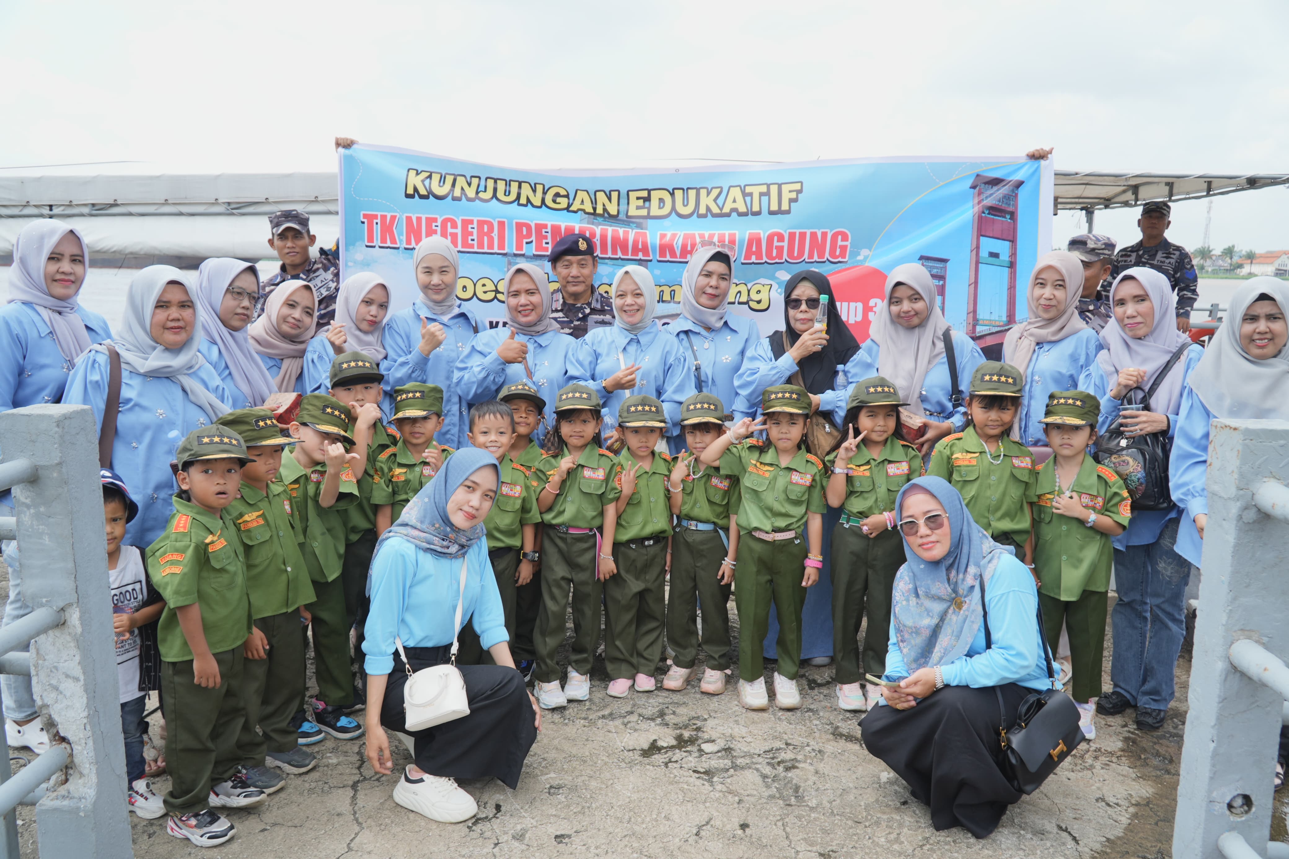 70 Siswa TK Kunjungi Binpotmar 1 Ilir Untuk Pengalaman Edukatif