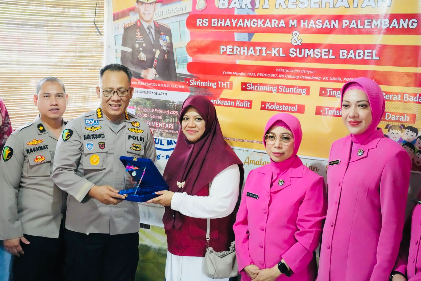 Menggandeng 21 Tenaga Dokter Specialis, RS Bhayangkara M Hasan Palembang Gelar Bhakti Kesehatan