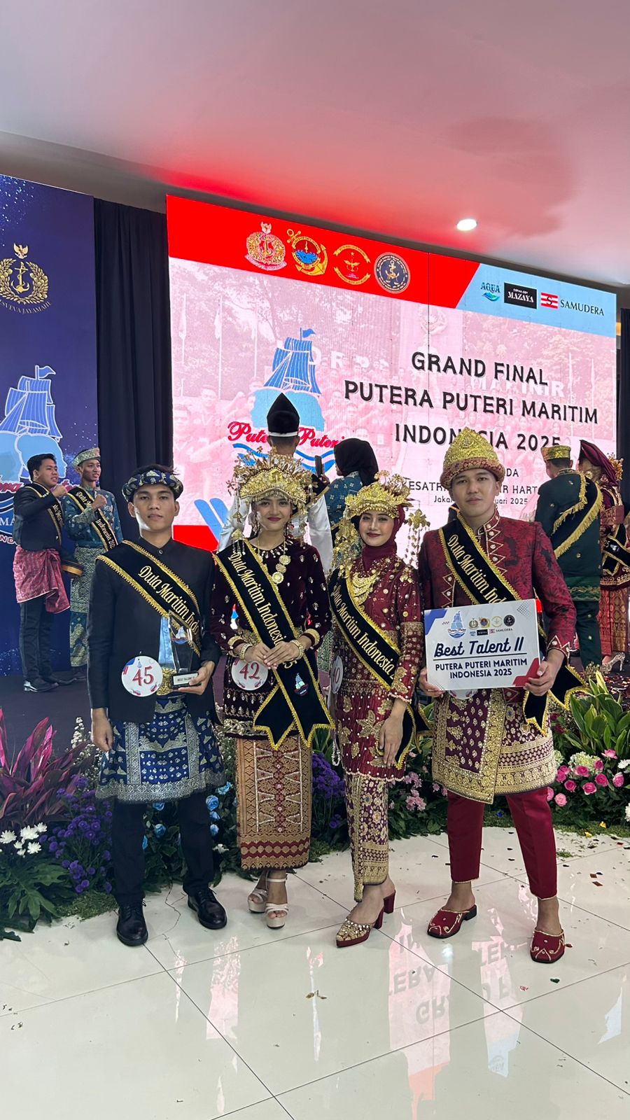 PPMI Sumsel Binaan Lanal Palembang Raih Best Talent II Dalam Grand final PPMI 2025