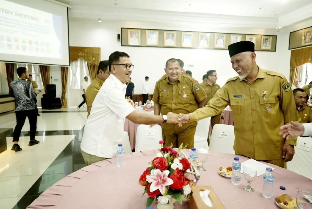 Hadiri Entry Meeting, Bupati H. Khairunas Harapkan Program Semakin Terarah dan Bermanfaat Bagi Masyarakat Solok Selatan