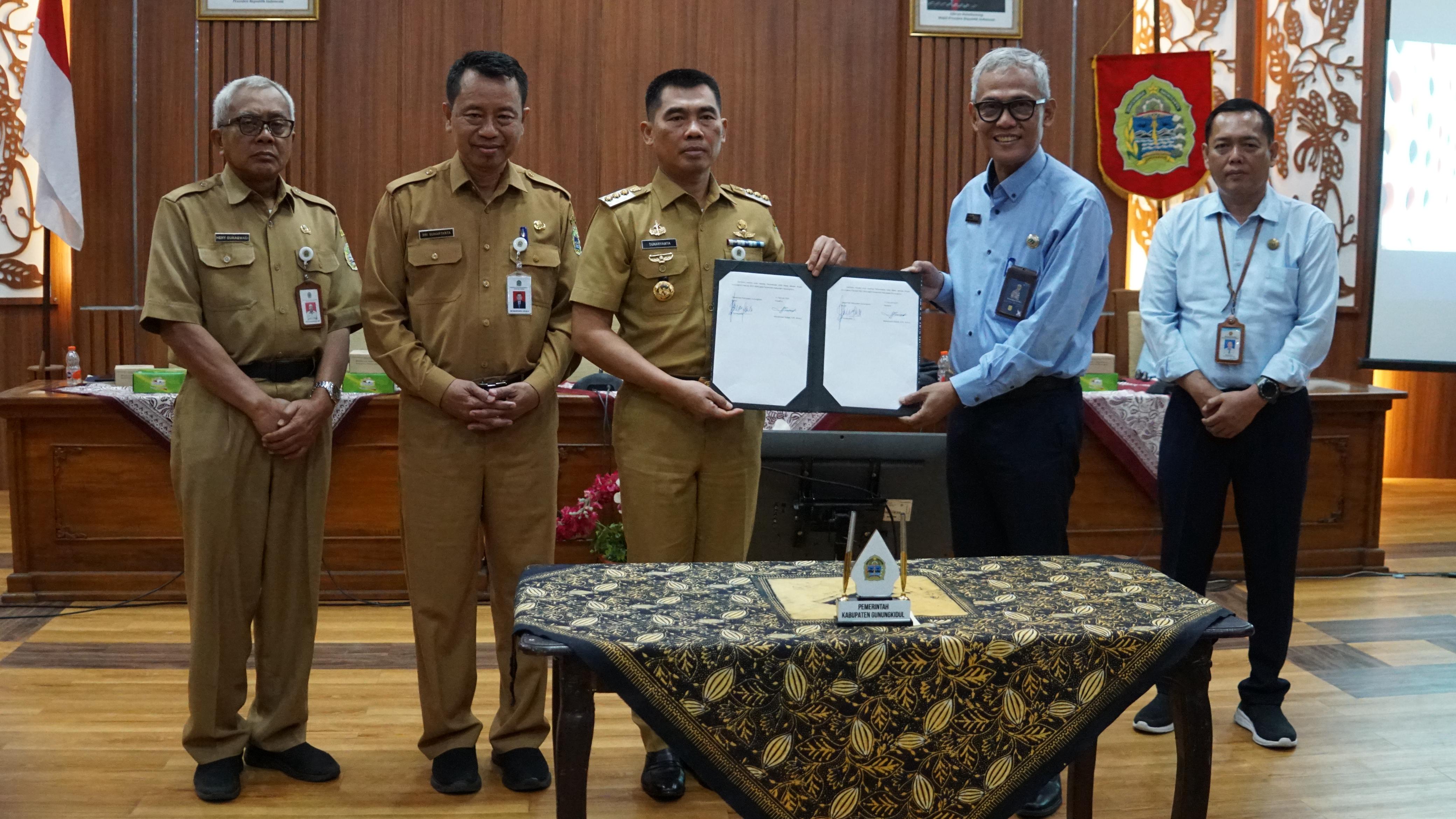 Entry Meeting Pemeriksaan Akhir Masa Jabatan Bupati Gunungkidul Periode 2021-2026 oleh Inspektorat DIY