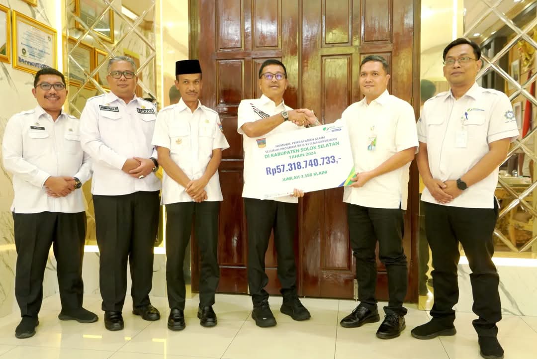 Pemkab Solok Selatan Dukung Universal Coverage Jamsostek (UCJ), Siapkan Regulasi dan Anggaran untuk Pekerja Rentan