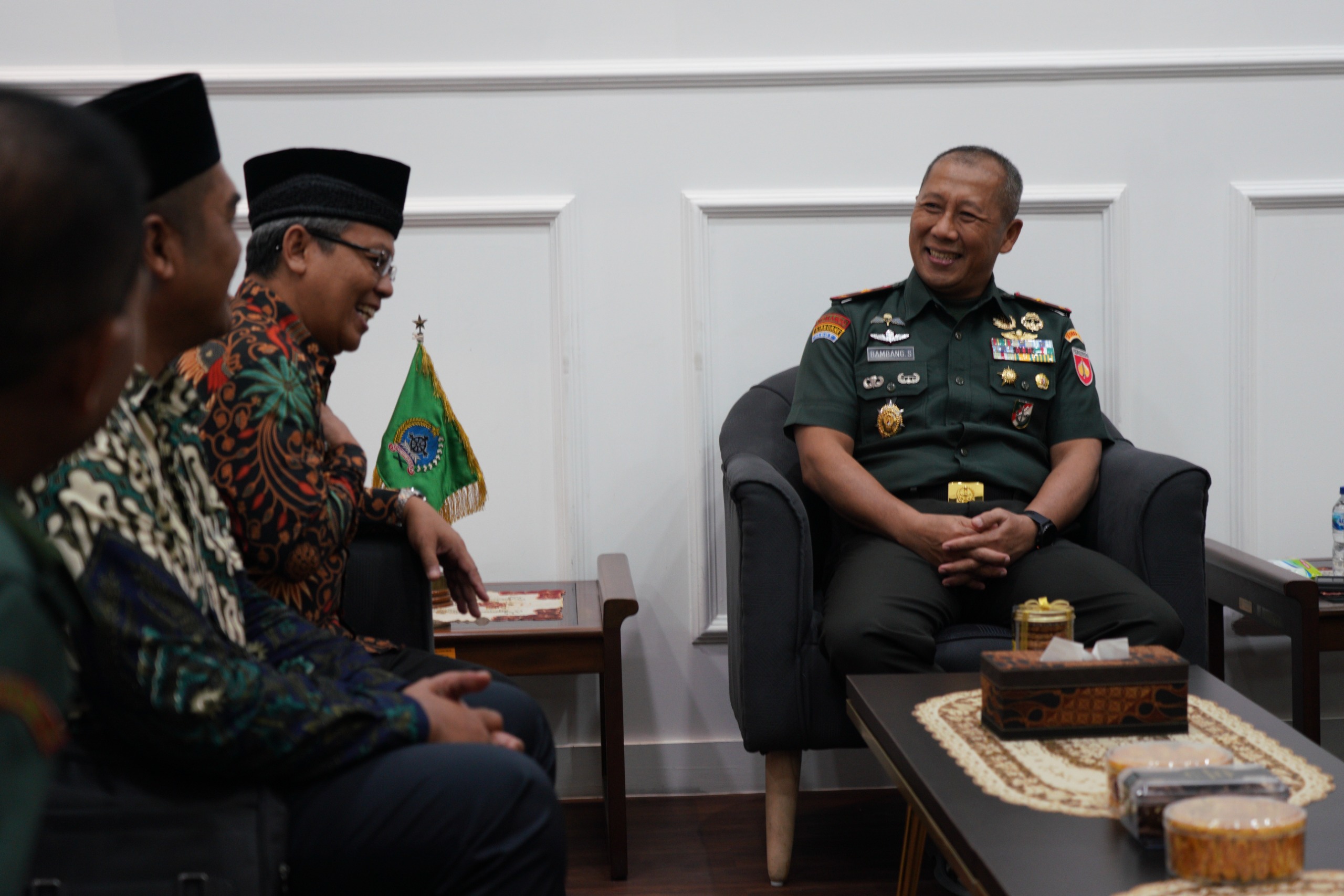 Danrem 072/Pamungkas Terima Audiensi Pimpinan Wilayah Muhammadiyah DIY