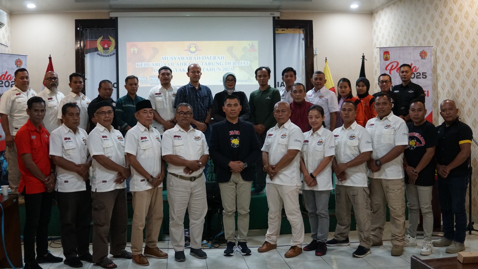 Bupati Gunungkidul Sunaryanta, dikukuhkan sebagai Ketua Pengurus Daerah Keluarga Organisasi Tarung Derajat