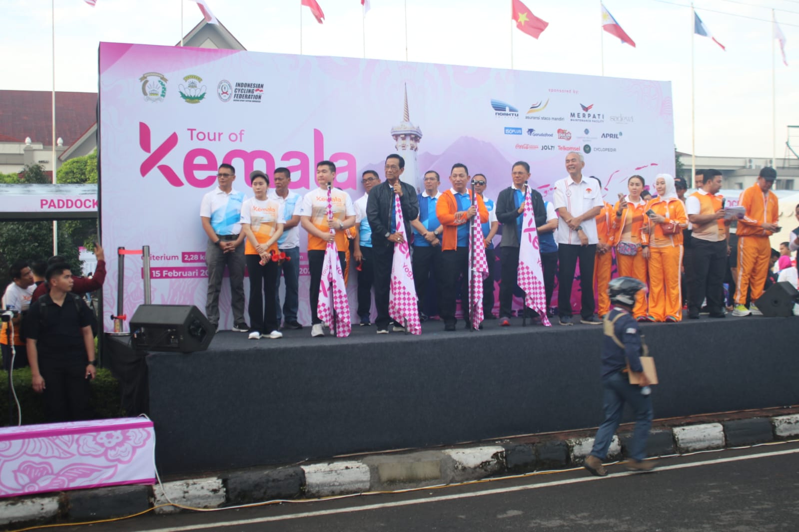 KASREM 072/PAMUNGKAS HADIRI TOUR OF KEMALA YOGYAKARTA 2025