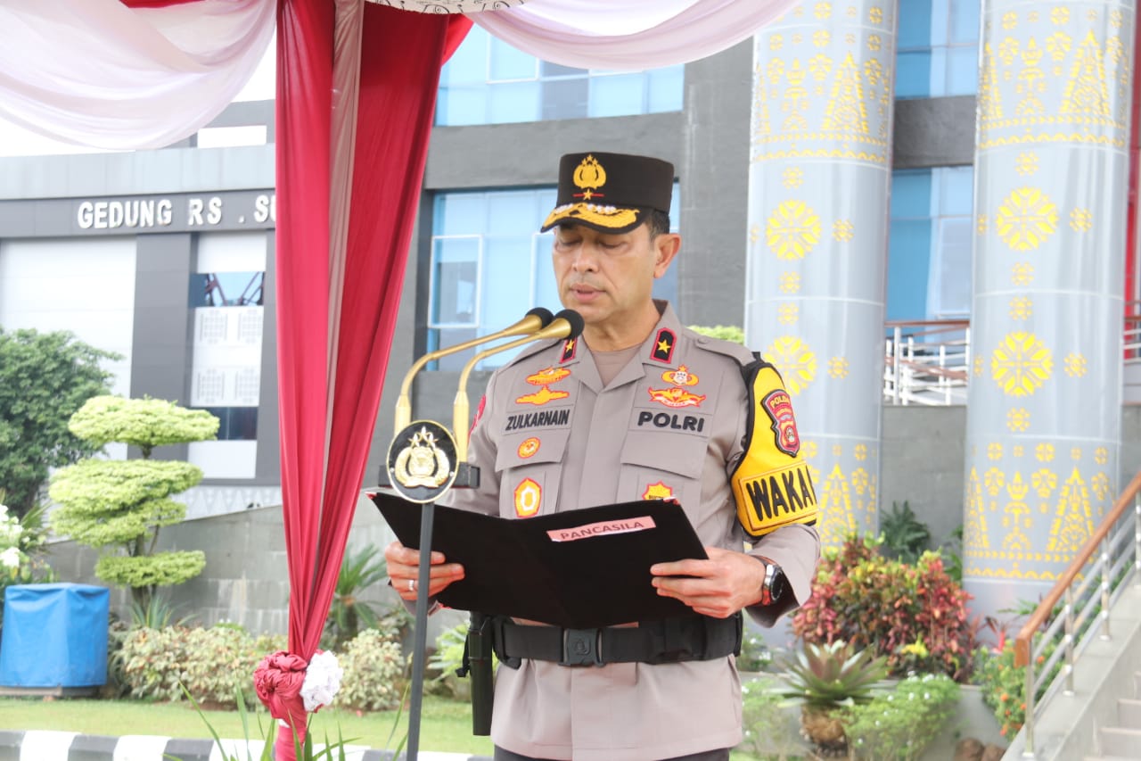 Wakapolda Sumsel Pimpin Upacara Hari Kesadaran Nasional, Tekankan Profesionalisme dan Integritas Polri