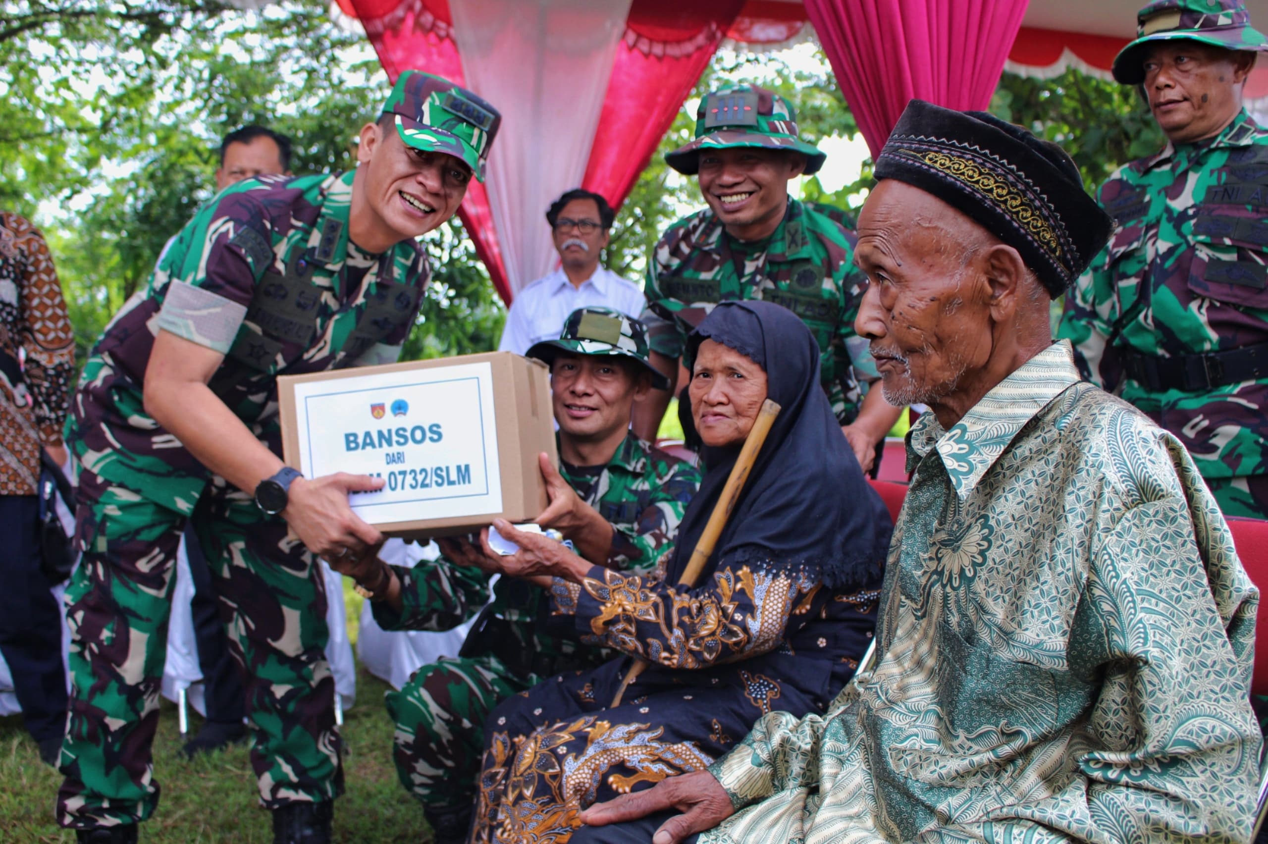 Kasrem 072/Pamungkas Hadiri Upacara Pembukaan TMMD Sengkuyung Tahap I TA 2025 di Sleman