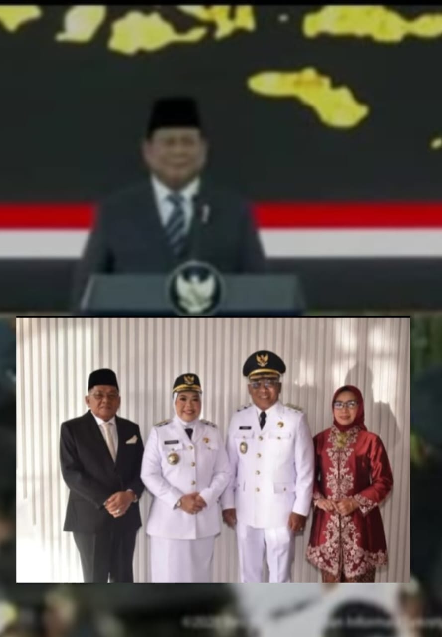 Presiden RI Prabowo Subianto Melantik Hj. Nurhidayah dan Suyanto Sebagai Bupati Dan Wakil Bupati Kotawaringin Barat
