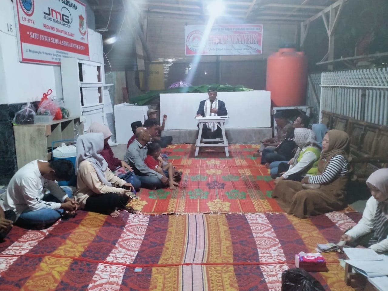 Halal Bi Halal Perkap dan JMG bersama Ustad Hendri, S.Ag, TK Faqih Mudo