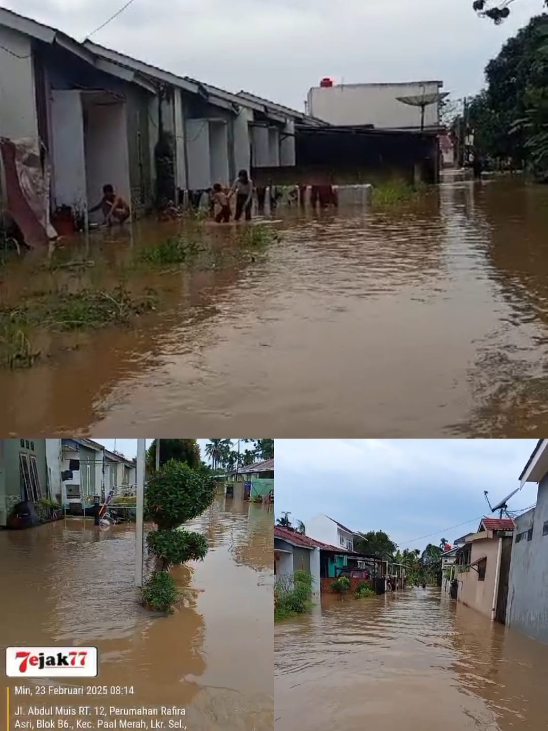 Jambi Darurat Banjir, Beberapa Wilayah Di Kota Jambi Jadi Langganan Banjir, Akibat Di Guyur Hujan Deras. Kinerja Pemerintahan Jambi Di Sorot