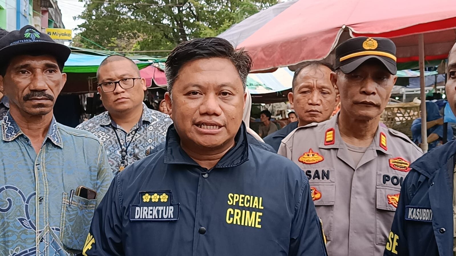 Polda Sumsel Sidak di Pasar Satelit, Antisipasi Kelangkaan Bahan Pokok Jelang Ramadan dan Idul Fitri