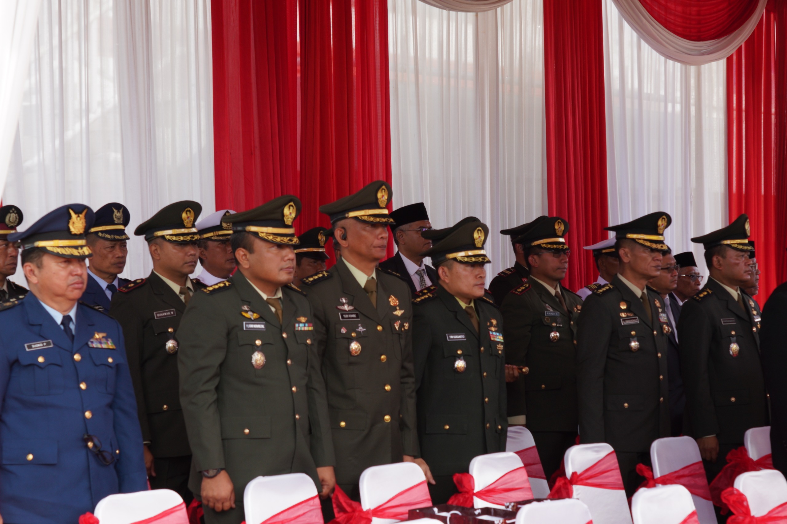 Danrem 072/Pamungkas Pimpin Upacara Peringatan Hari Penegakan Kedaulatan Negara Tahun 2025