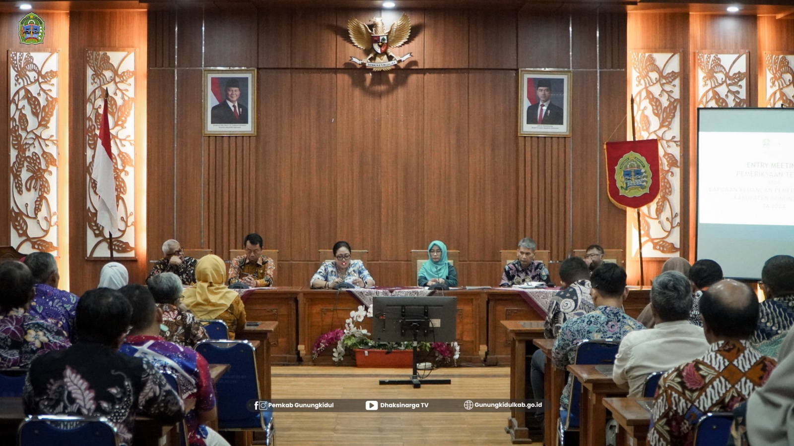 Tim BPK-RI Perwakilan DIY menggelar Entry Meeting Pemeriksaan