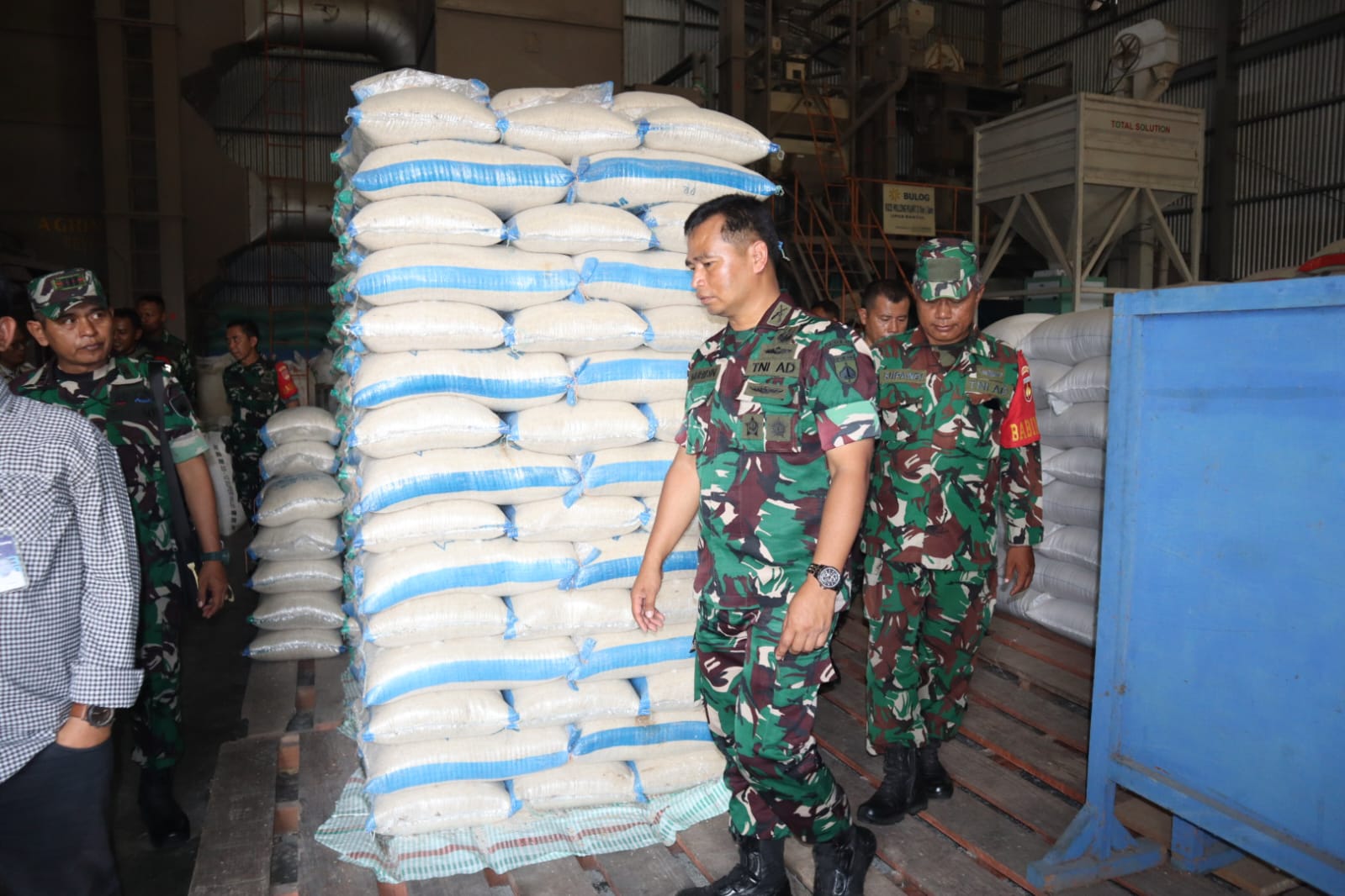 Dandim 0729/Bantul Letkol Inf Muhidin Tekankan Pemetaan untuk Meningkatkan Serap Gabah Petani