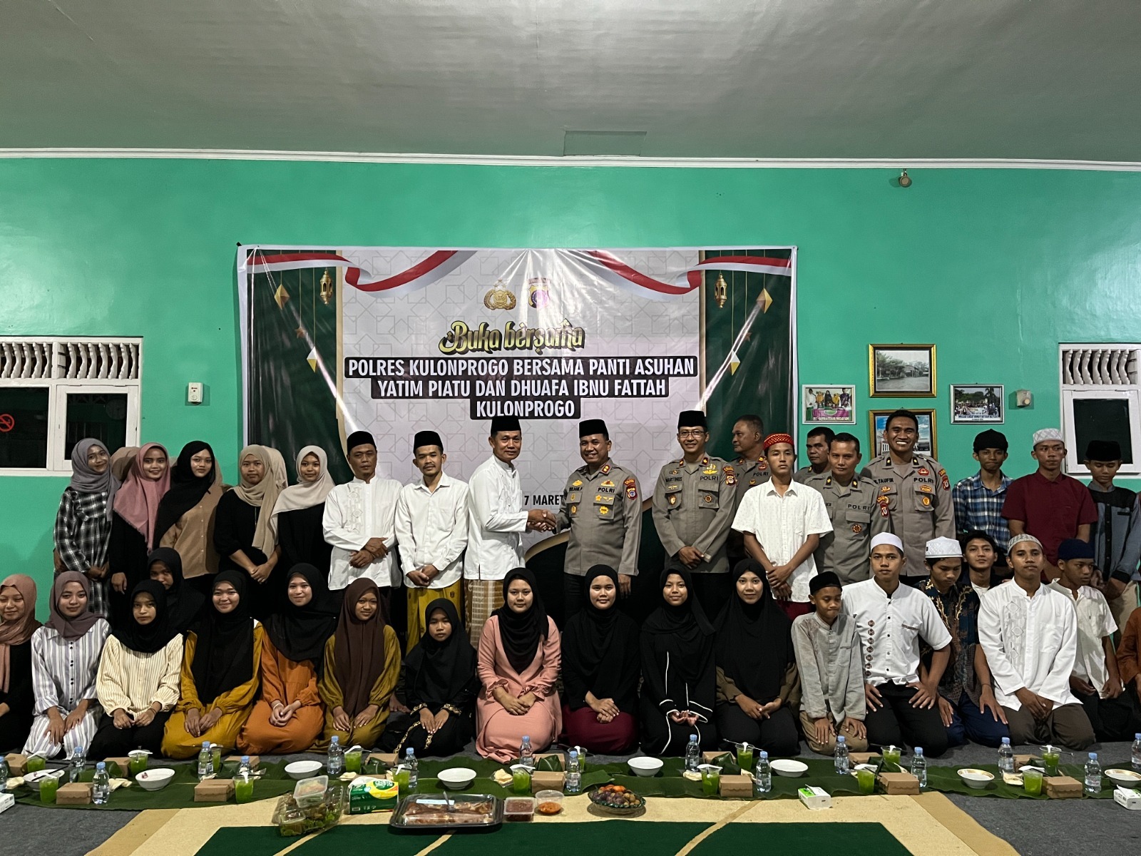 Buka Bersama Polres Kulon Progo Bersama Panti Asuhan Ibnu Fattah: Meningkatkan Kepedulian dan Kebersamaan di Bulan Ramadan