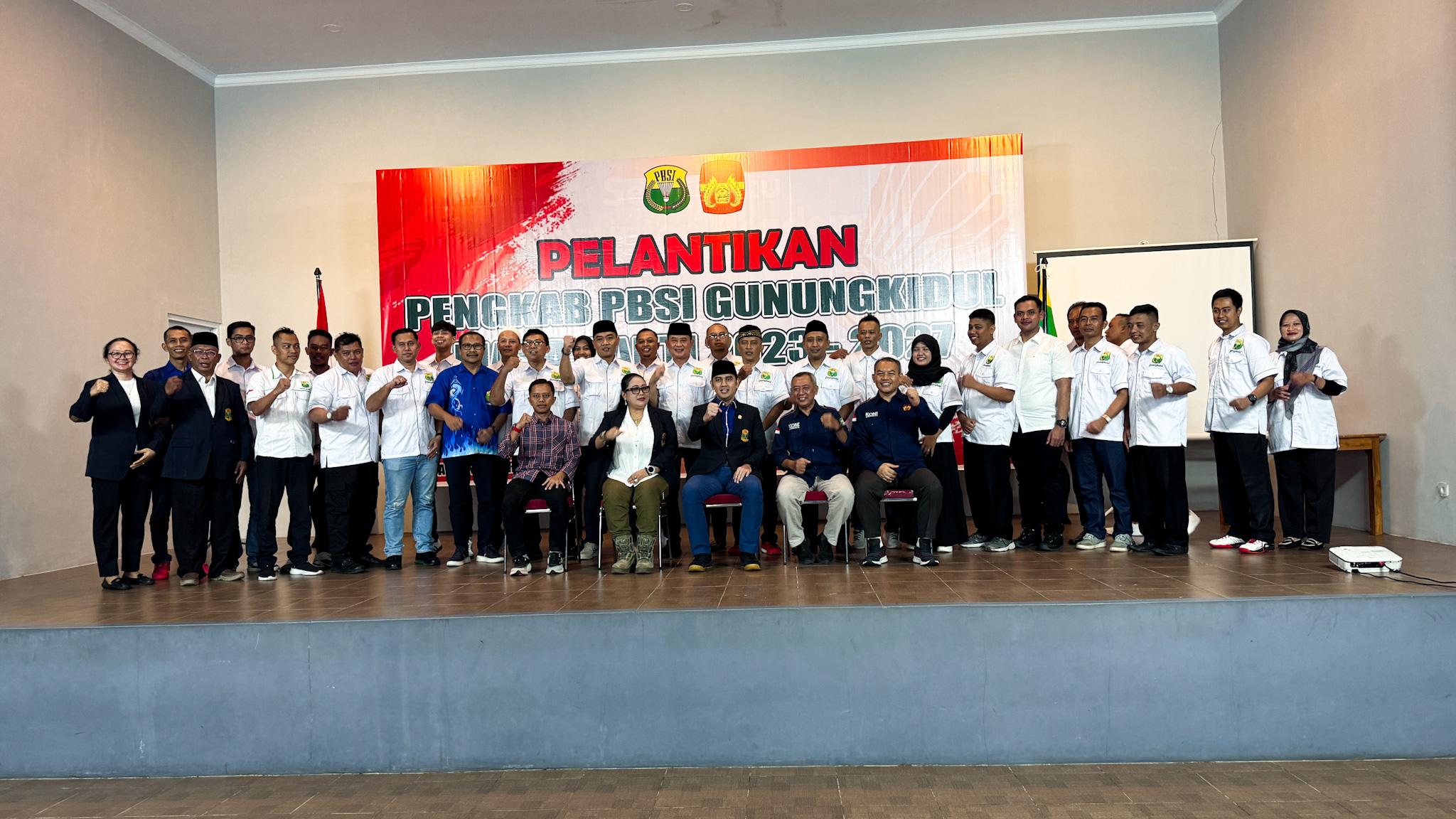 Pengkab PBSI Gunungkidul Resmi Dilantik, Diharapkan Raih Prestasi Maksimal di Porda DIY tahun 2025