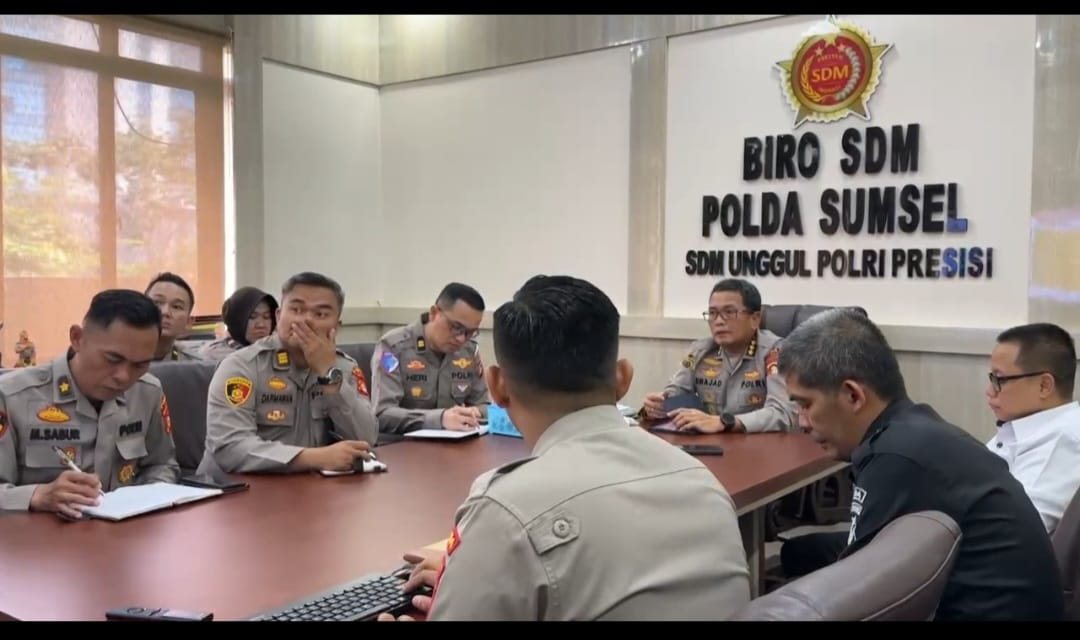 Polda Sumsel gelar rapat persiapan Peringatan Nuzulul Qur’an 1446 H