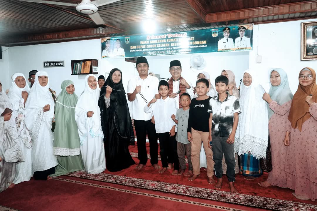 Pemkab Solsel dan Pemprov Sumbar Kolaborasi Bangun Masjid Nurul Bakti Timbulun, Anggarkan Rp2,6 Miliar
