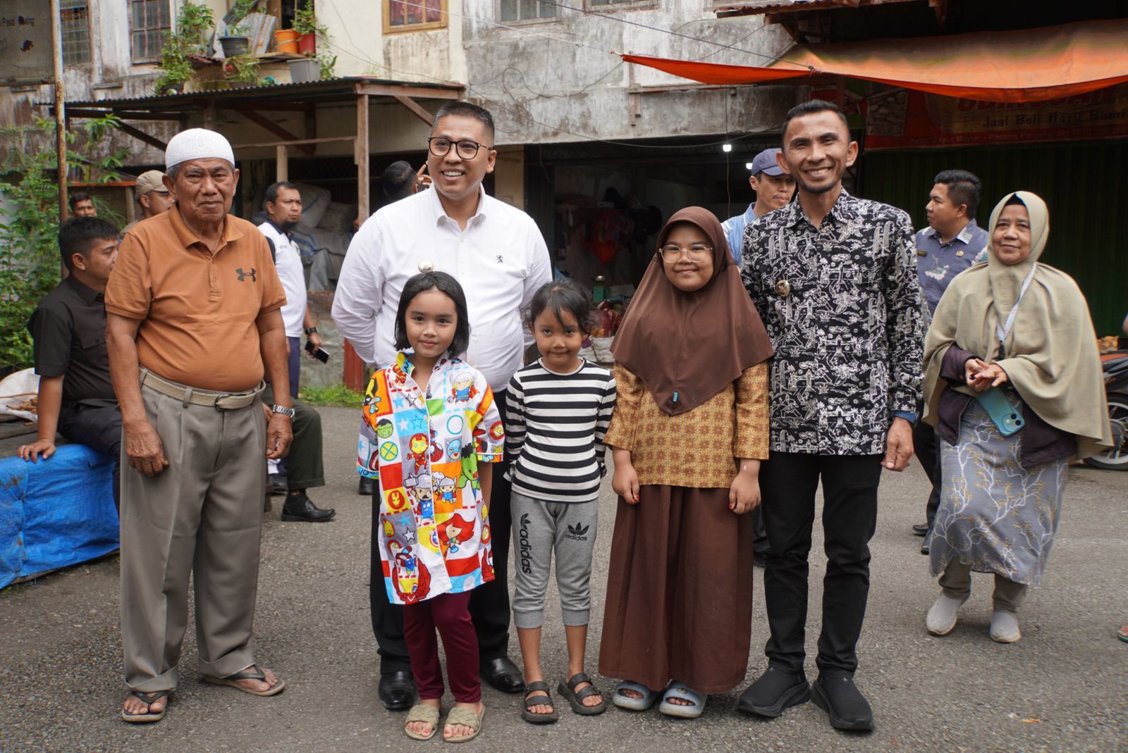 Tinjau Pasar Pusat, Wako Hendri dan Wawako Allex Dengarkan Keluhan Pedagang