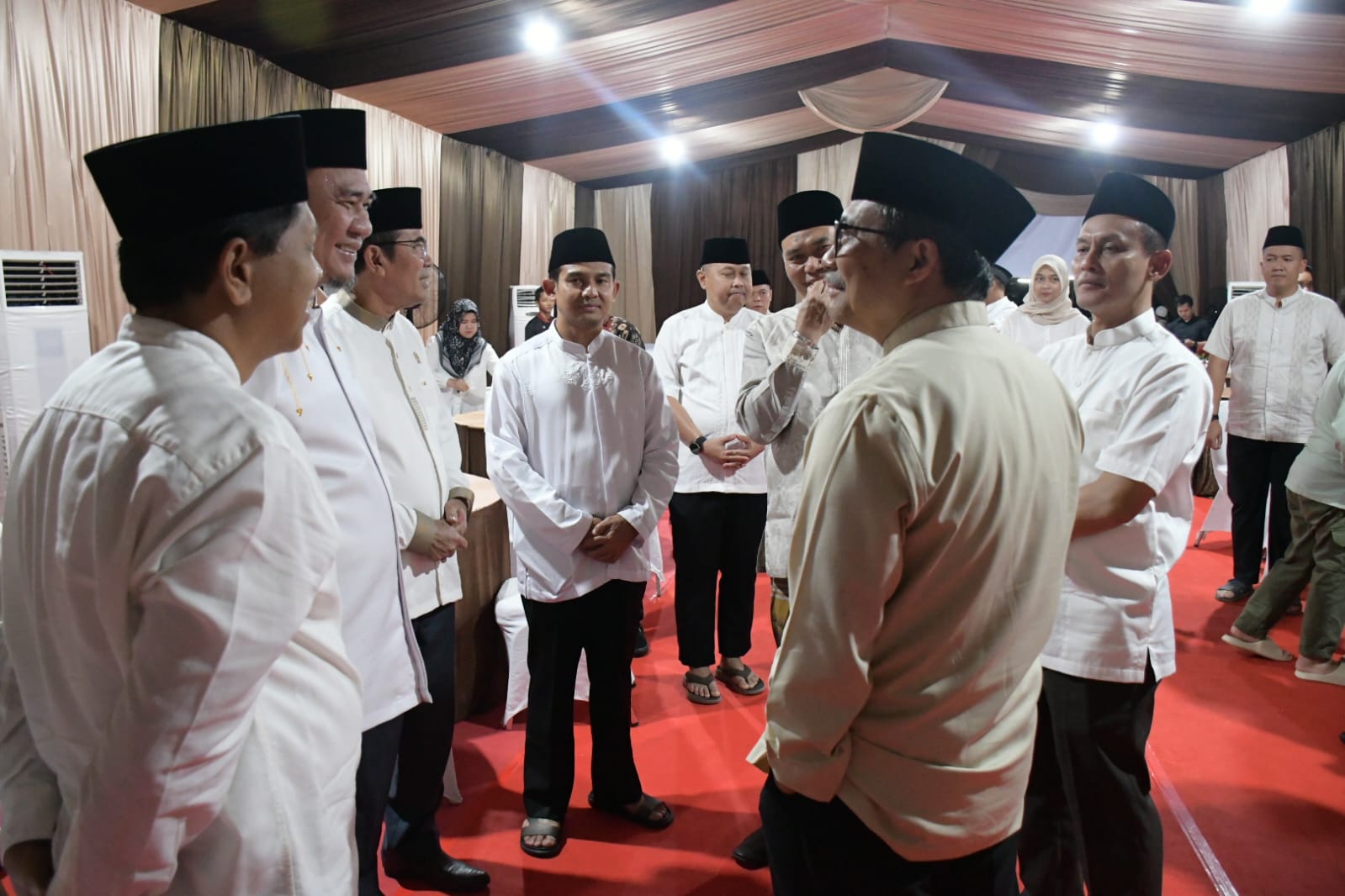 Danlanal Palembang Hadiri Safari Ramadan 1446 H di Masjid Baitul Adli Kejati Sumsel