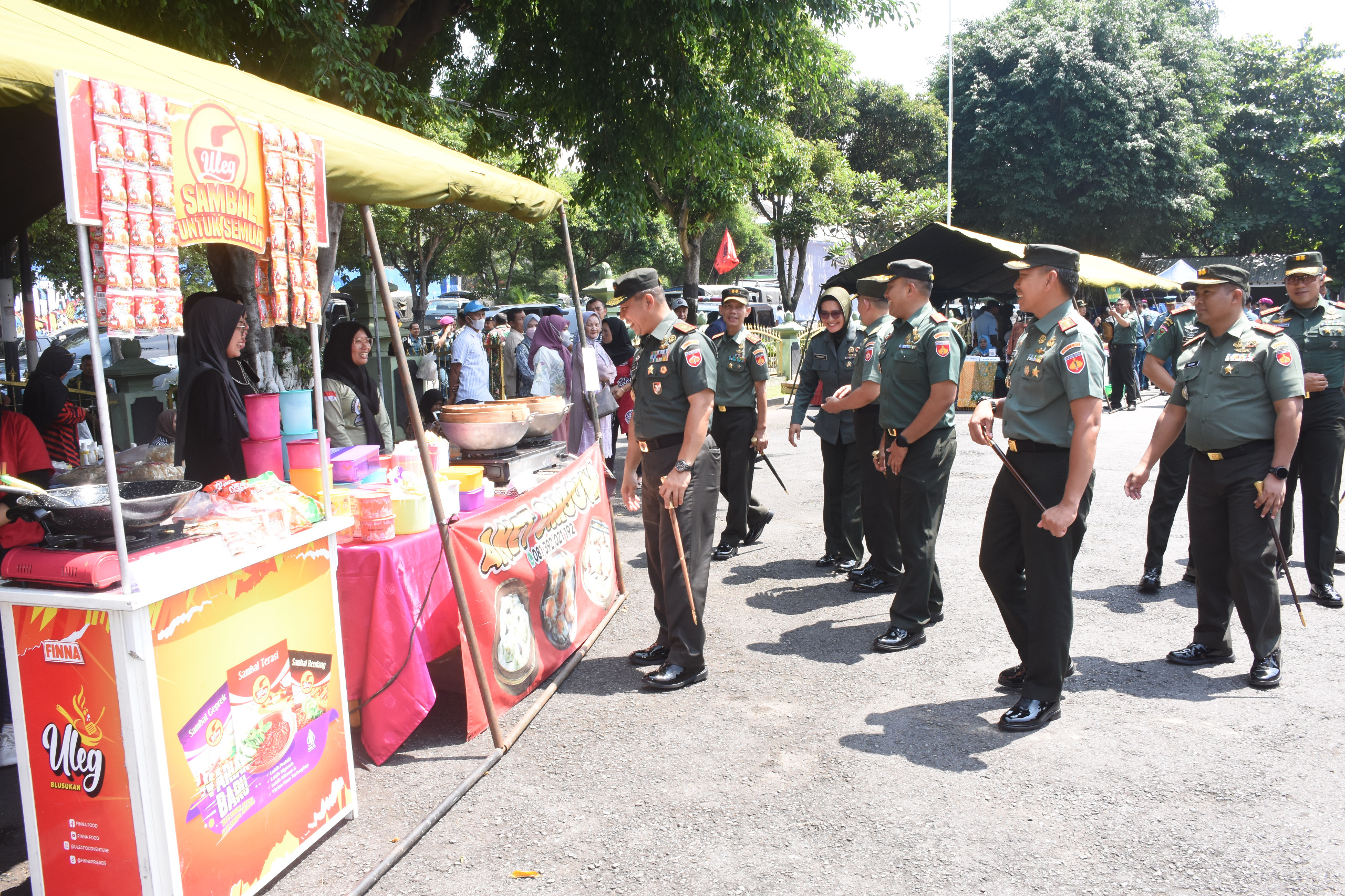 Korem 072/Pamungkas Gelar Bazar Murah Ramadan Untuk Masyarakat Yogyakarta