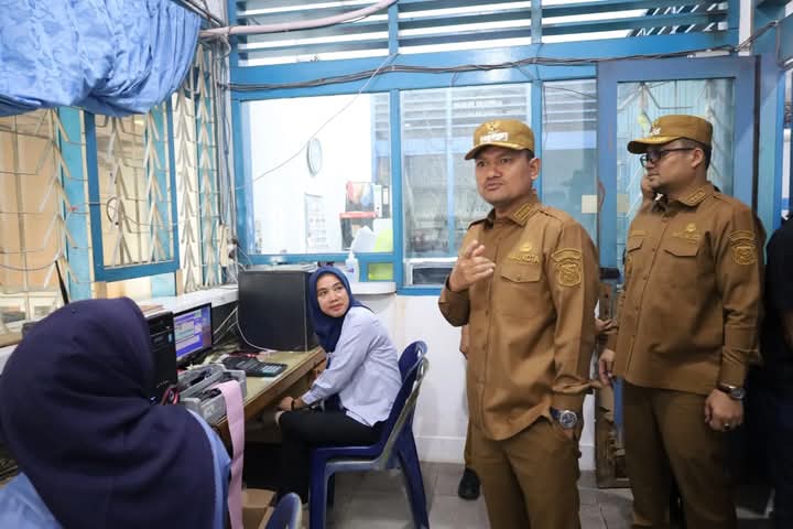 Monitoring ke PDAM Tirta Kualo, Wali Kota Tanjungbalai Tekankan Agar Pelayanan Lebih Optimal