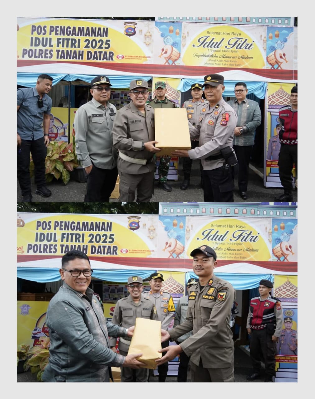Kunjungi Pos Pelayanan “Bupati Eka Putra Menghimbau Untuk Memastikan Pelayanan Terhadap Keselamatan Pemudik”